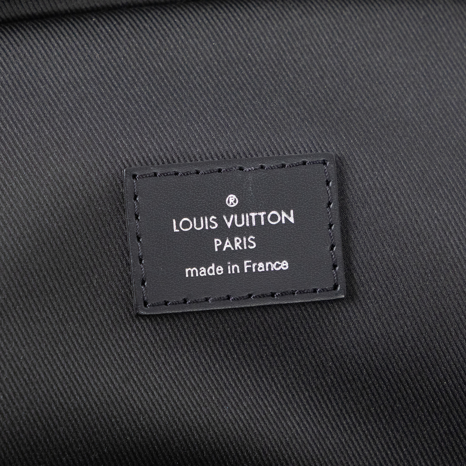 路易威登 LOUIS VUITTON Avenue 單肩包 棋盤格 Graphite N41719 晶片款 黑棋盤胸包 防塵袋