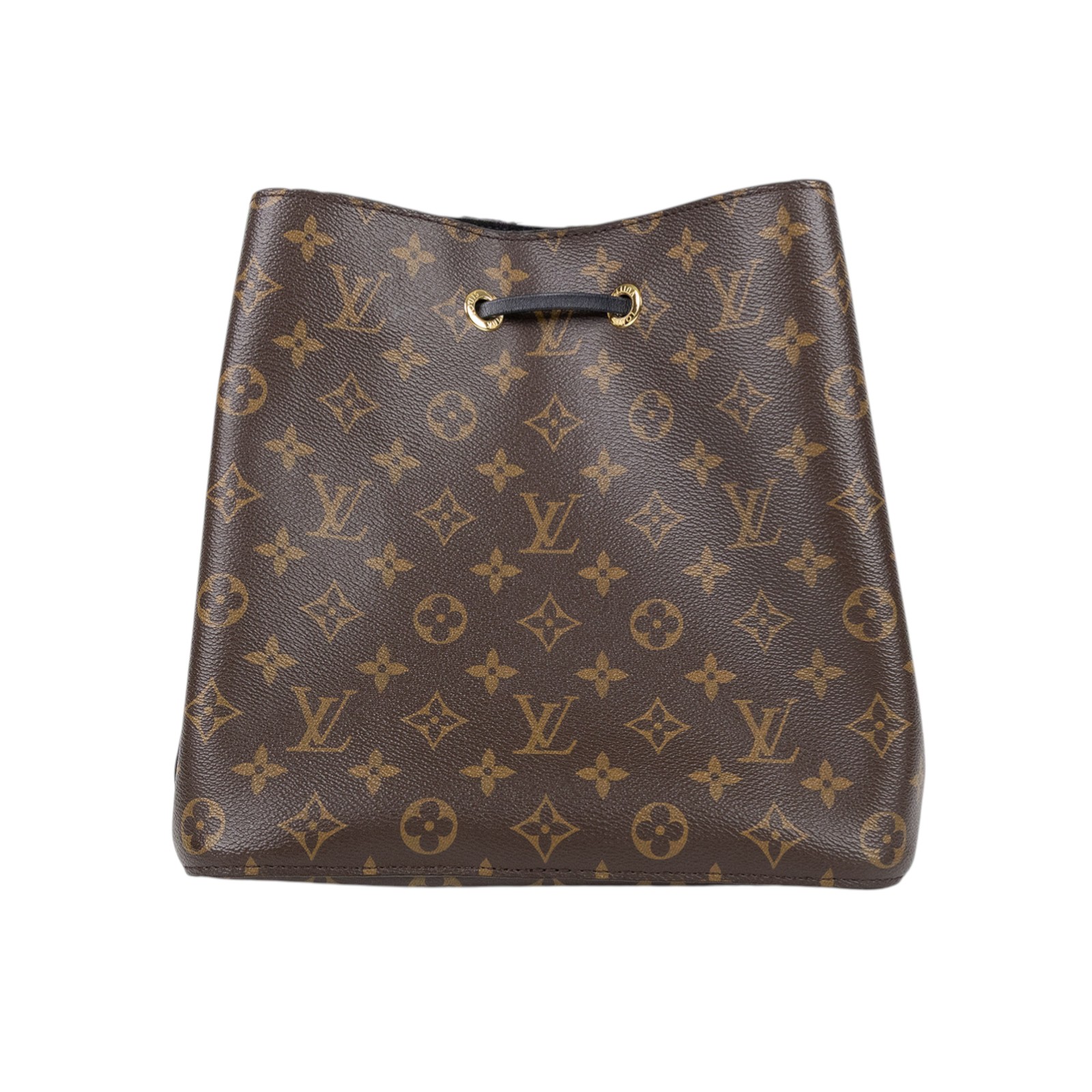 路易威登 LOUIS VUITTON NéoNoé MM 原花 束口水桶包 M44020 晶片款 黑原花NEONOE水桶包 防塵袋