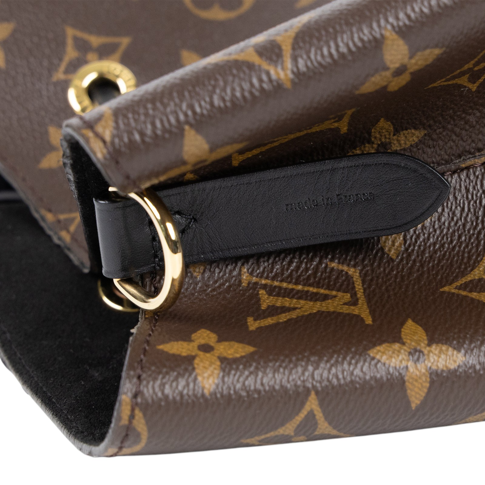 路易威登 LOUIS VUITTON NéoNoé MM 原花 束口水桶包 M44020 晶片款 黑原花NEONOE水桶包 防塵袋
