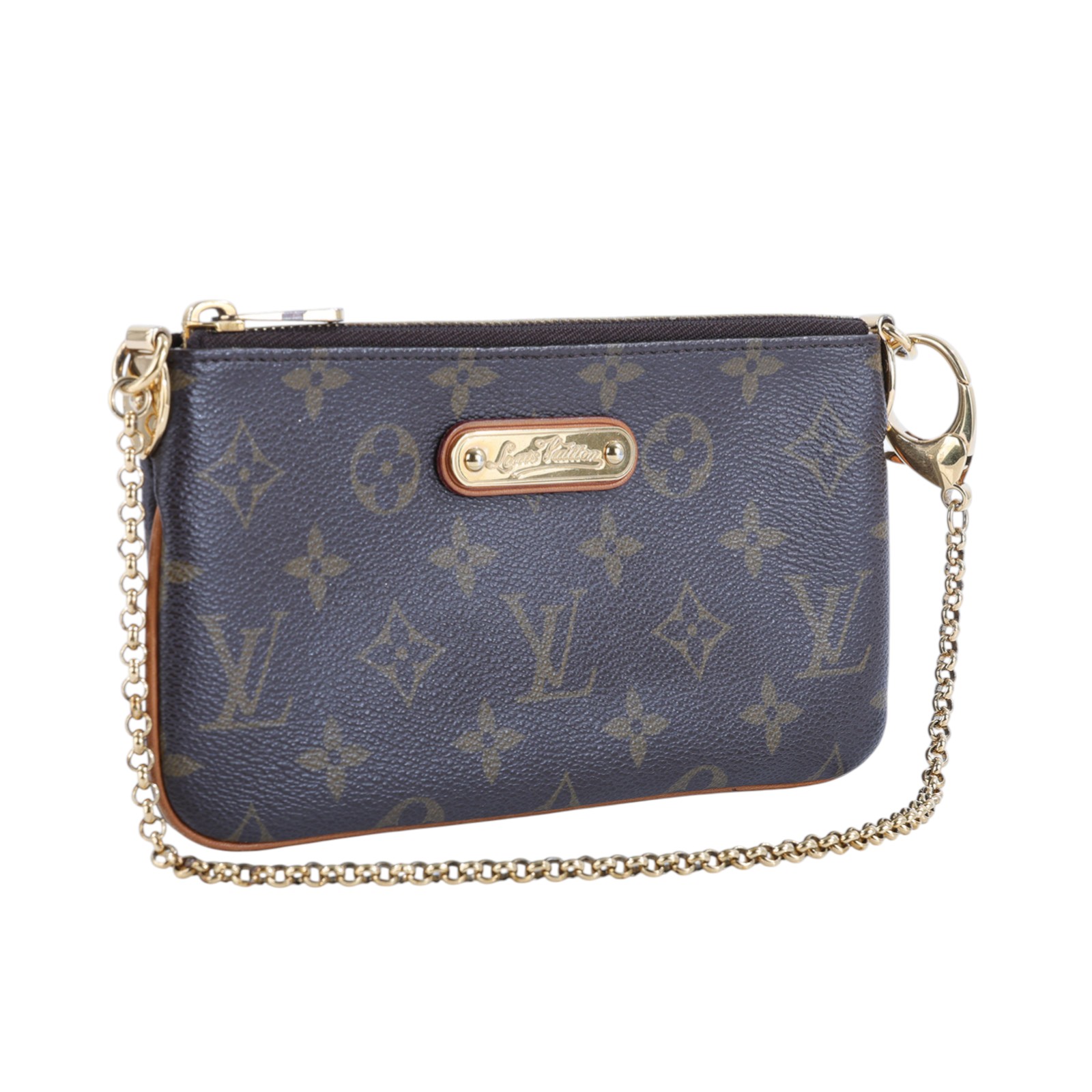 路易威登 LOUIS VUITTON Pochette Milla MM 鏈帶包 M60094 原花Pochette Milla MM 防塵袋