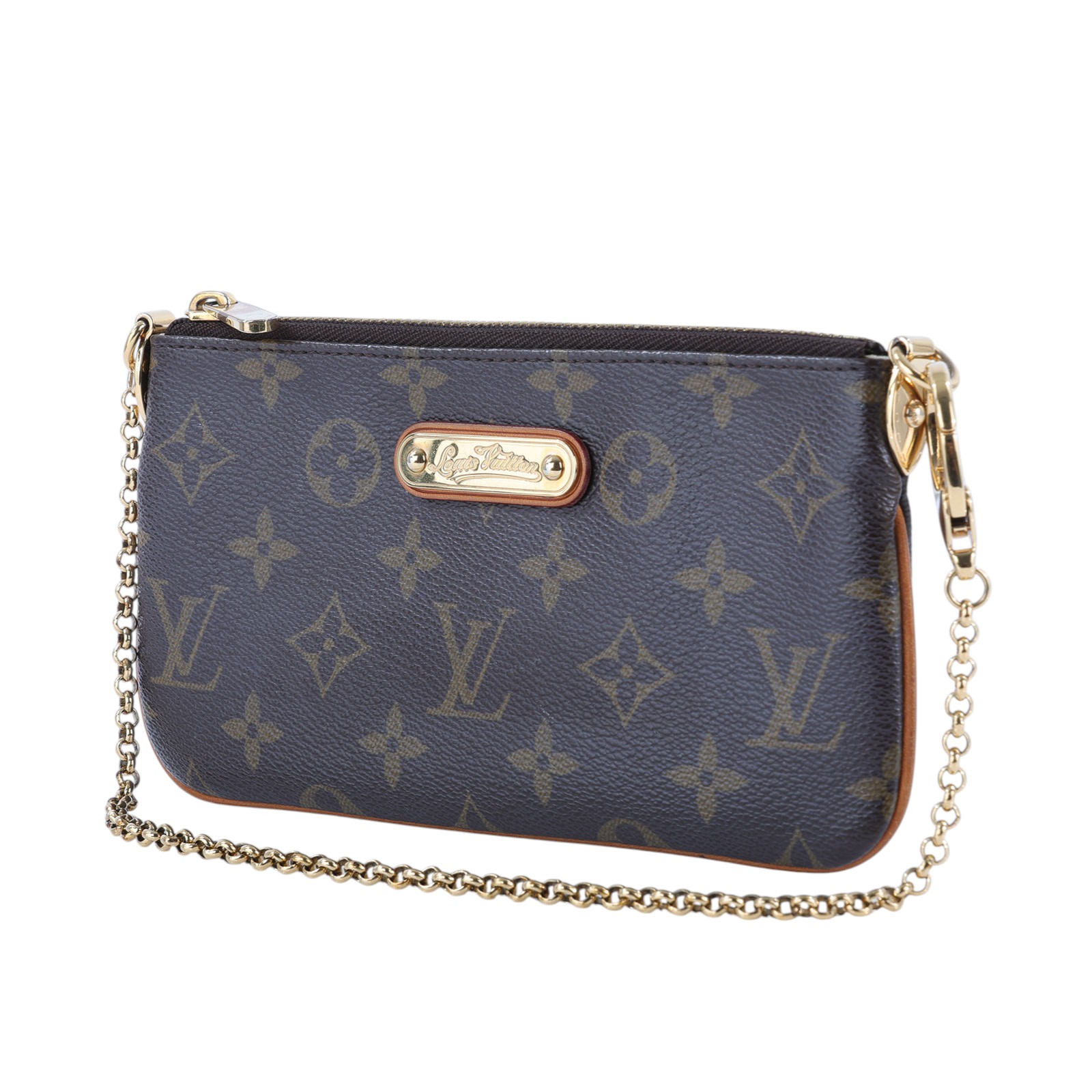 路易威登 LOUIS VUITTON Pochette Milla MM 鏈帶包 M60094 原花Pochette Milla MM 防塵袋
