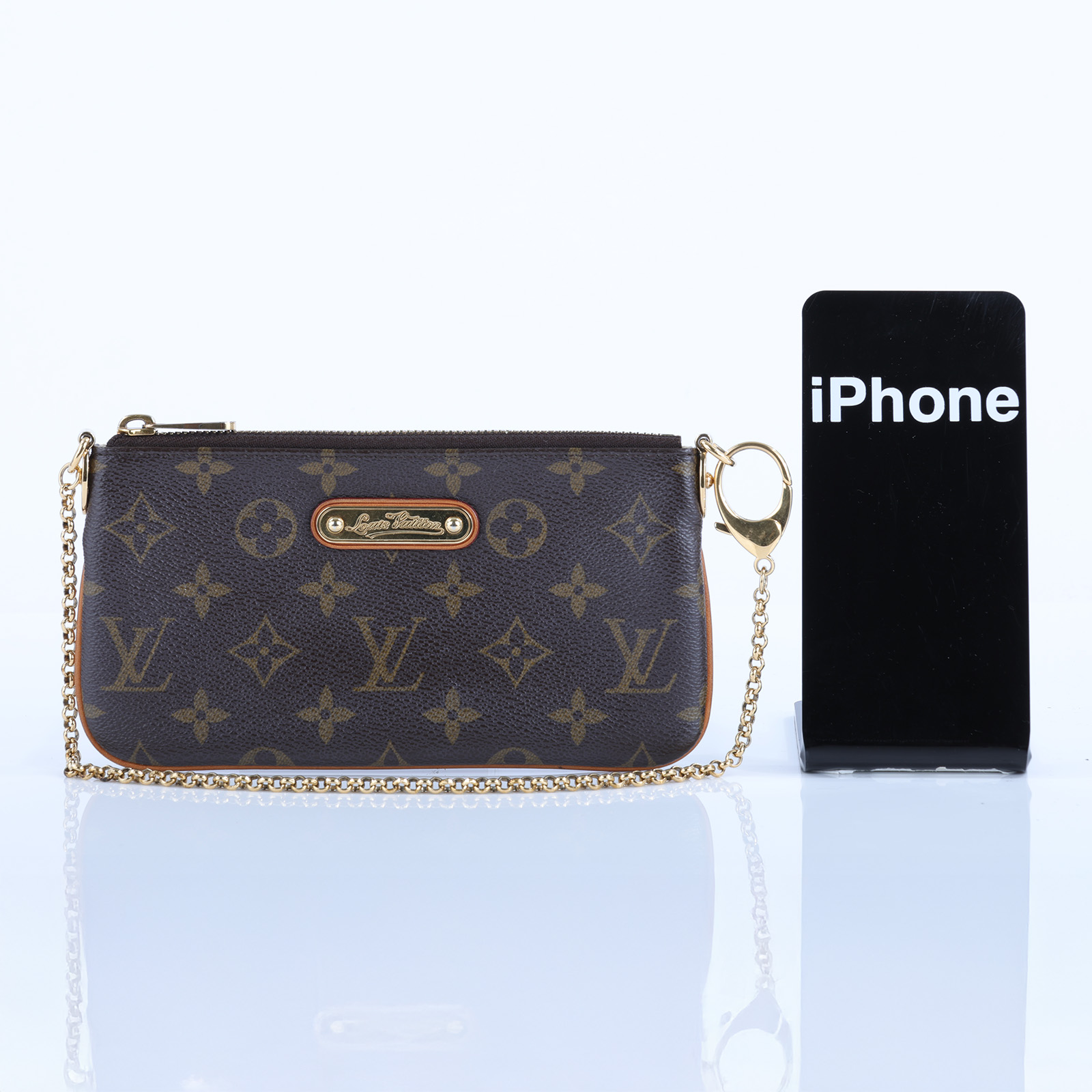 路易威登 LOUIS VUITTON Pochette Milla MM 鏈帶包 M60094 原花Pochette Milla MM 防塵袋