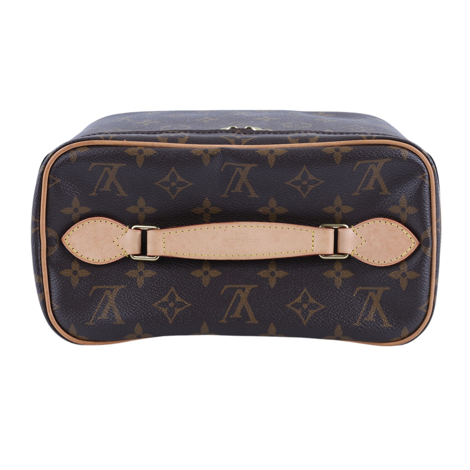 路易威登 LOUIS VUITTON Nice BB 手提 化妝箱 M42265 晶片款 原花Nice BB大化妝包 防塵袋