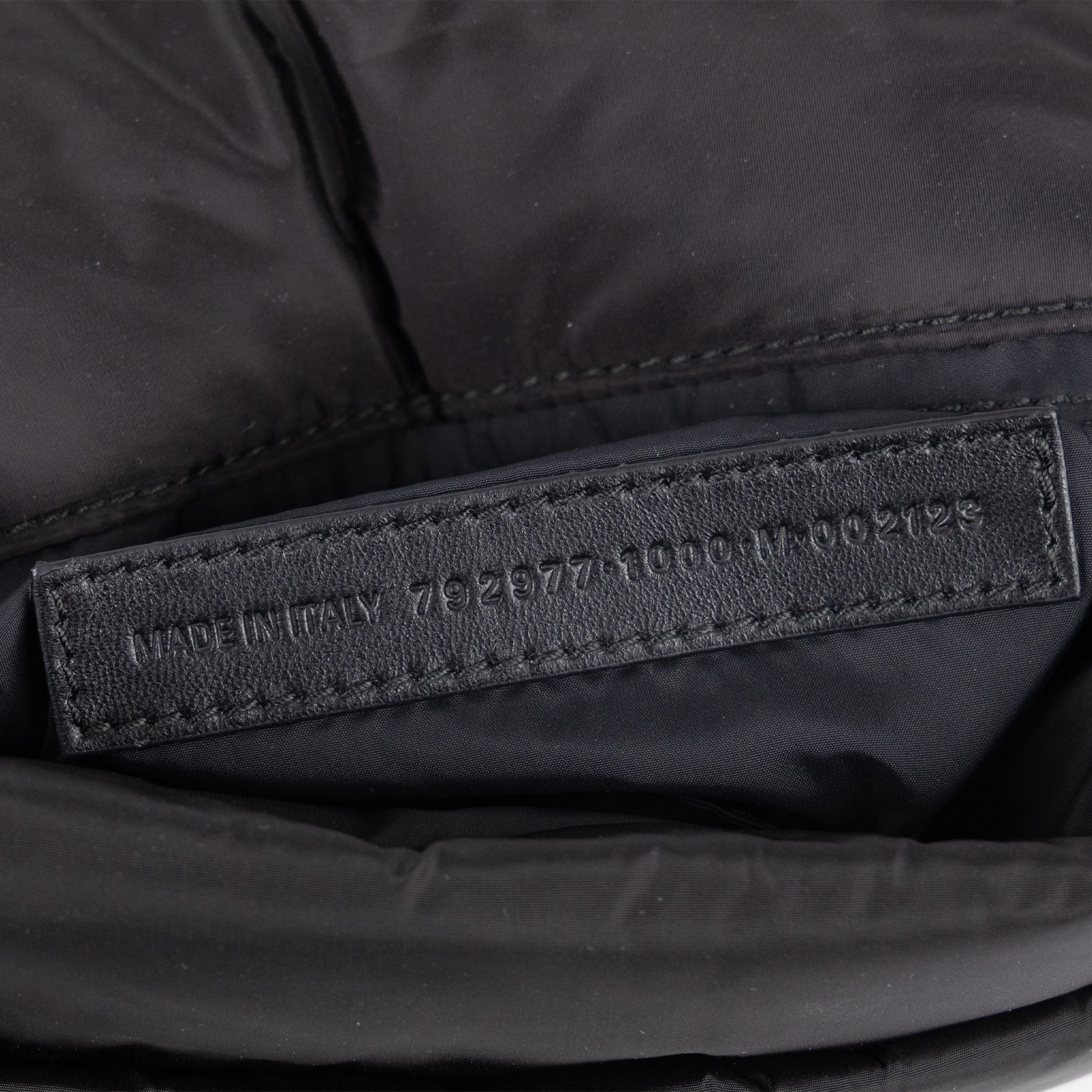 巴黎世家 BALENCIAGA Monaco 肩背包 迷你 7929772AA6J 黑尼龍鍊包 防塵袋