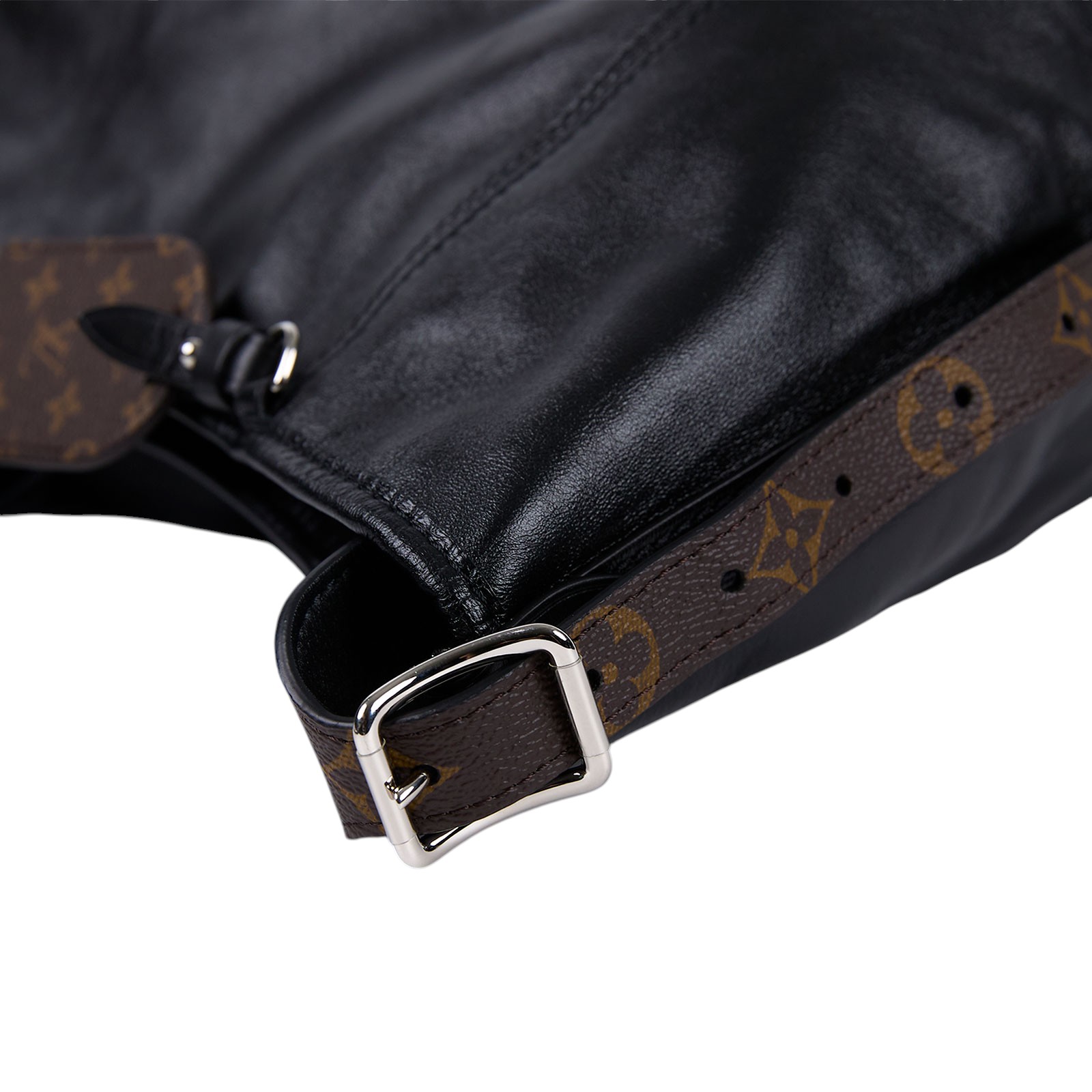 路易威登 LOUIS VUITTON CarryAll Vibe MM 手提 肩背包 黑色 M25143 晶片款 黑CARRYALL VIBE MM 無附屬品