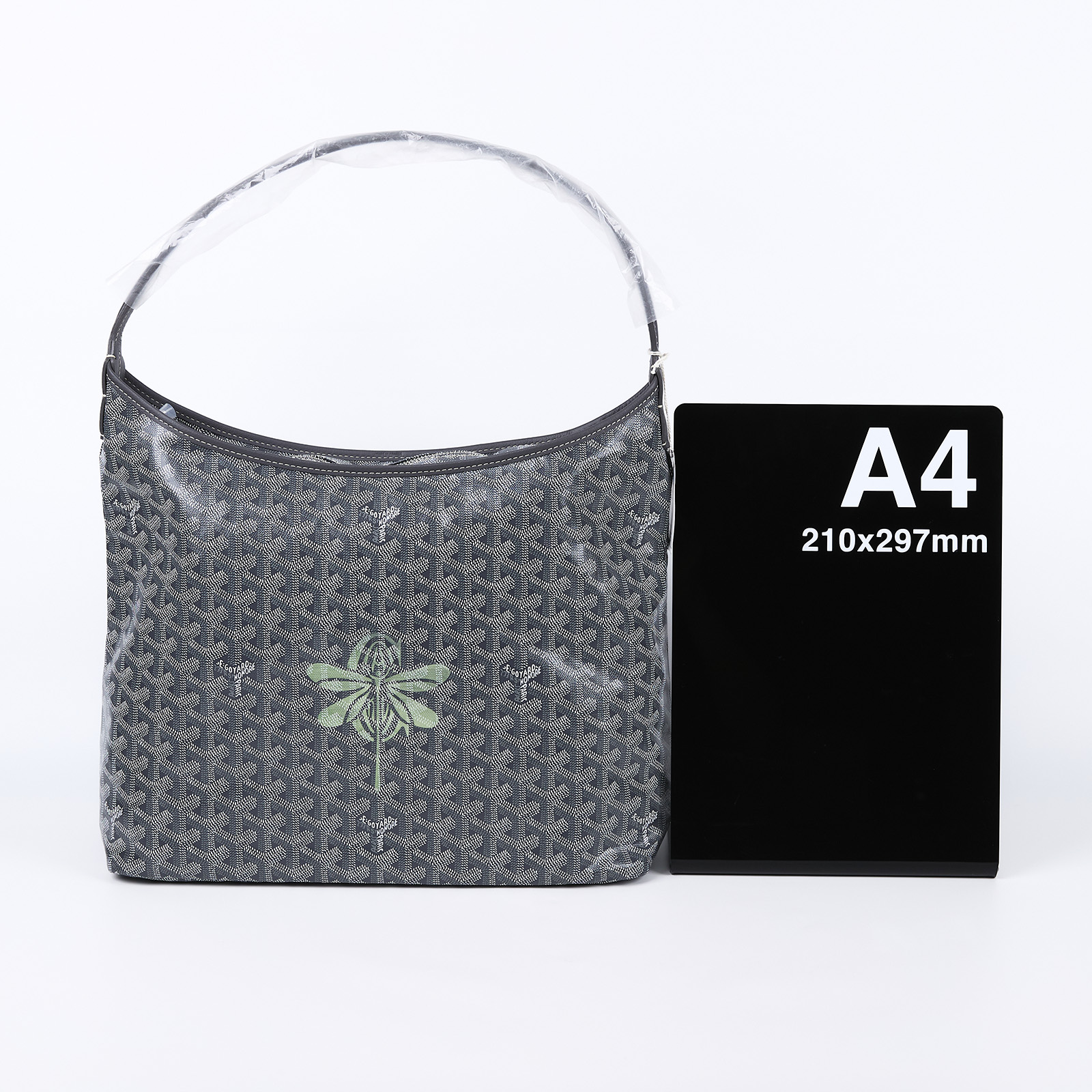 高雅德 GOYARD Bohème Hobo Bag PM 托特包 BOHEMEPMLTY 灰色HOBO限量款 防塵袋/內袋