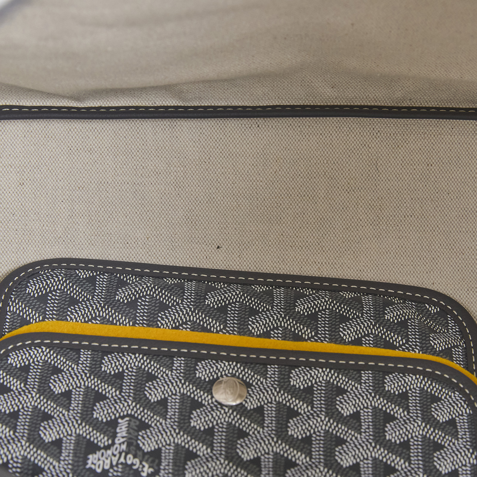 高雅德 GOYARD Bohème Hobo Bag PM 托特包 BOHEMEPMLTY 灰色HOBO限量款 防塵袋/內袋