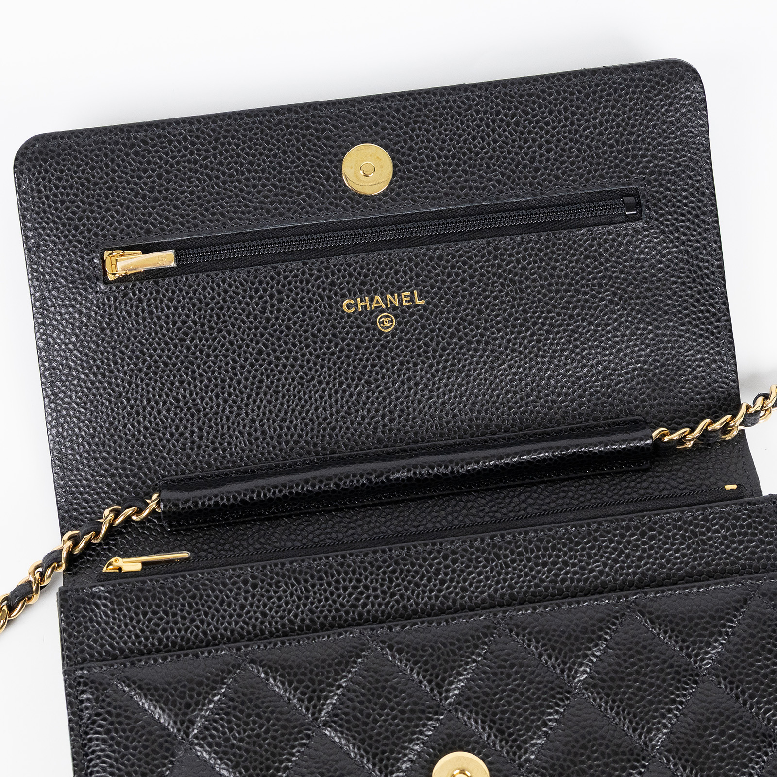 香奈兒 CHANEL Woc 口蓋包 AP02520 Y01864 晶片款 黑荔枝WOC 原廠盒子/防塵袋/購買證明