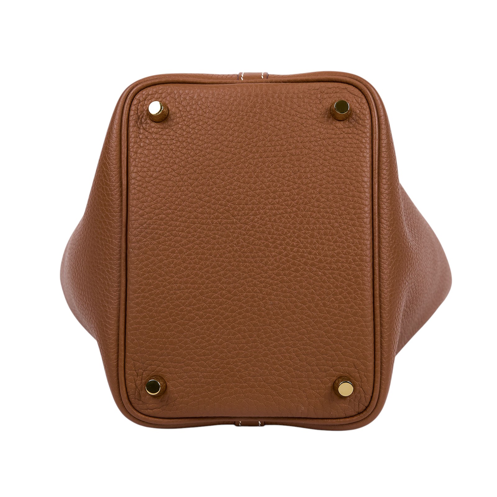 愛馬仕 Hermès Picotin Lock 18 菜籃子包 金色五金 金棕 H056289CC37 U刻  原廠盒子/防塵袋/購買證明/鎖組