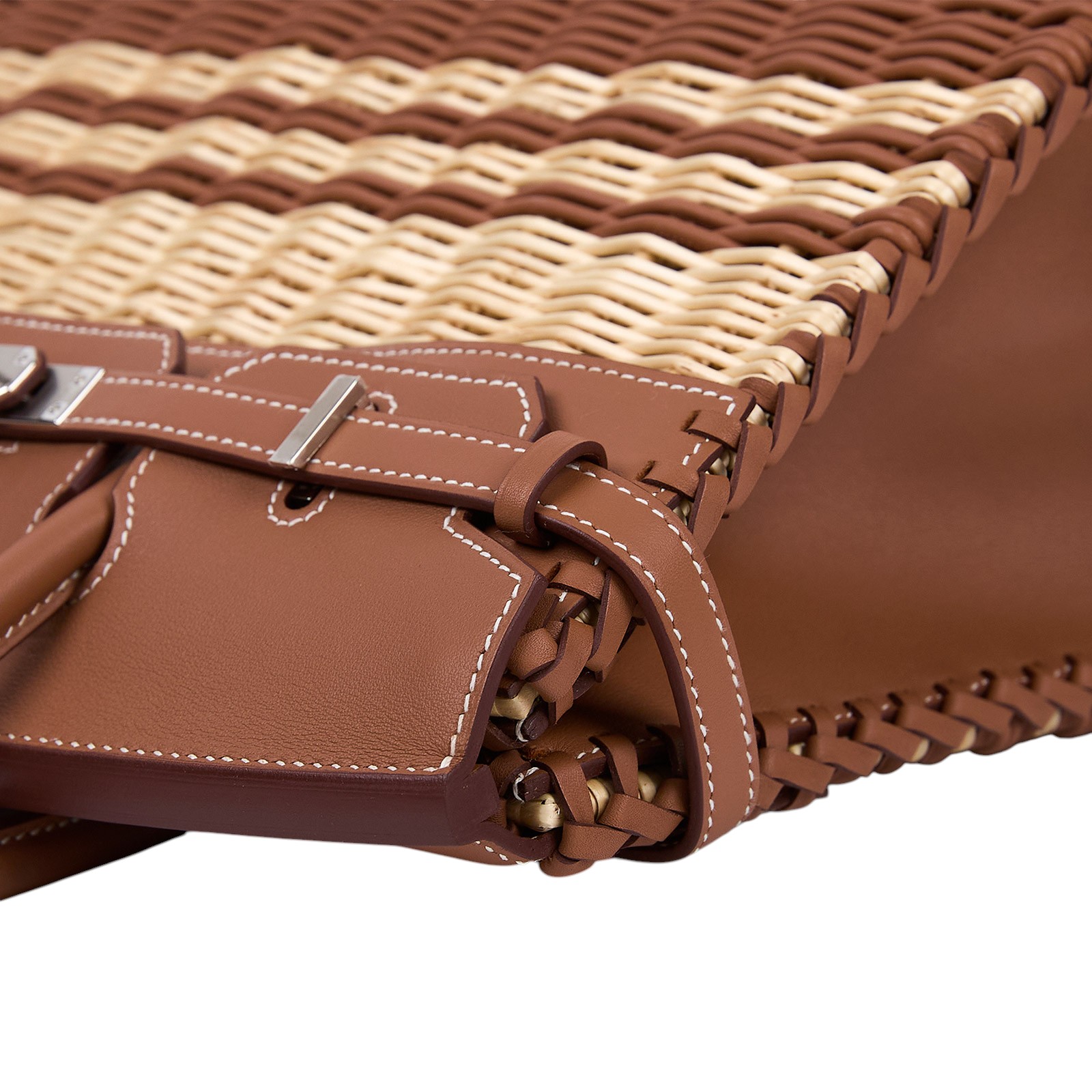 愛馬仕 Hermès Picnic Birkin Bag 柏金包 25 BK25PIC B刻  防塵袋/鎖組/海外購買證明