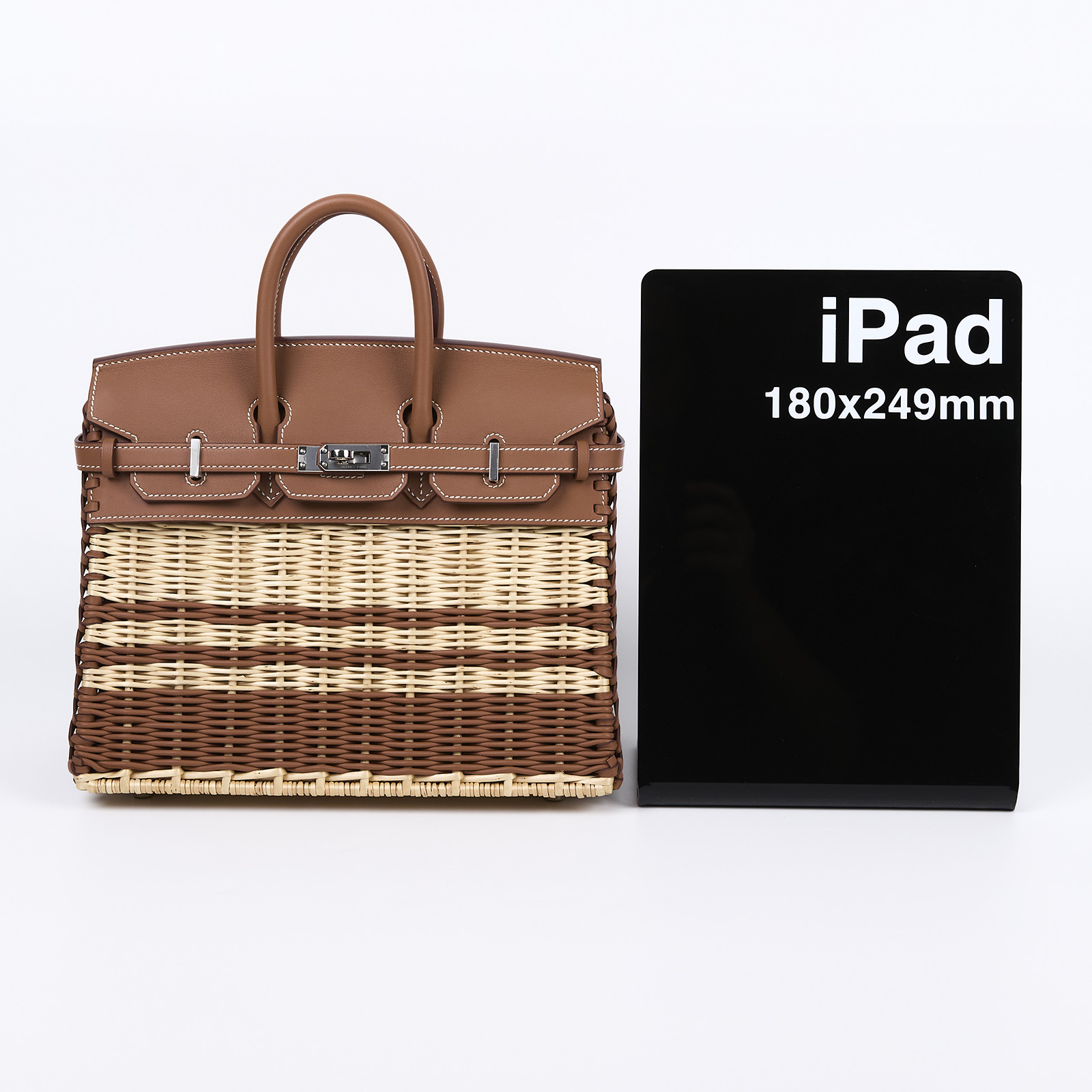 愛馬仕 Hermès Picnic Birkin Bag 柏金包 25 BK25PIC B刻  防塵袋/鎖組/海外購買證明