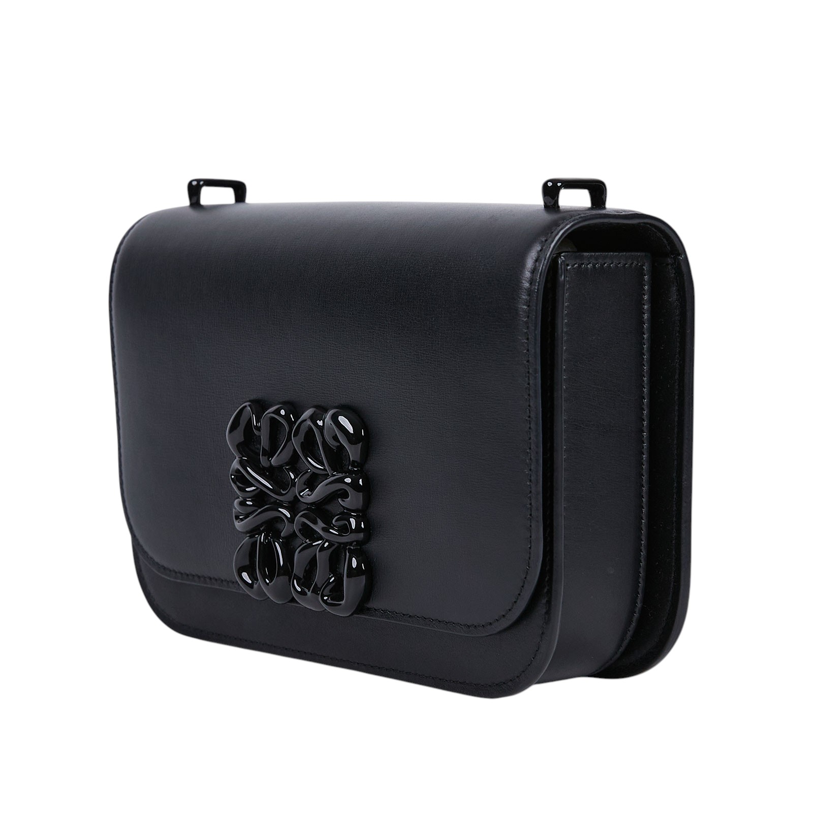 羅意威 LOEWE Goya 斜背包 A896N09X15 黑GOYA斜背包 原廠盒子/防塵袋/背帶