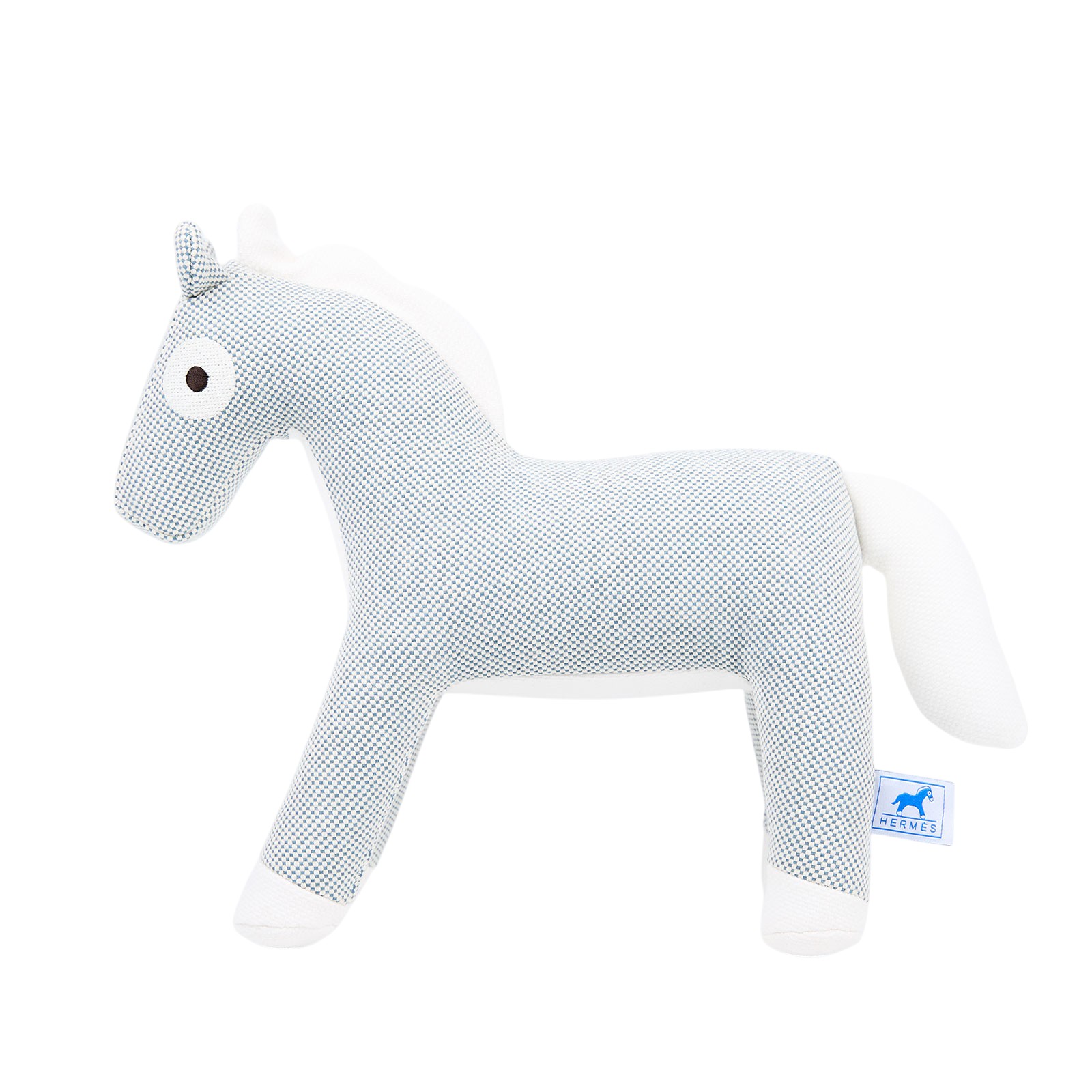 愛馬仕 Hermes Epopee 小馬玩偶 納蒂埃藍 H103521Mv02 納蒂埃藍Epopee小馬玩偶 原廠盒子