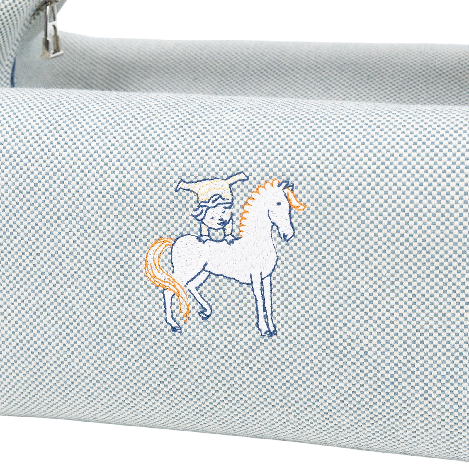 愛馬仕 Hermès Bride a Brac GM 大型 盥洗包 手提包 BBG  藍Bride A Brac便當包 無附屬品