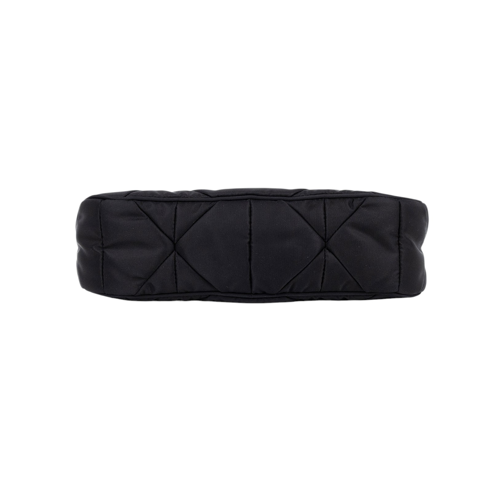 普拉達 PRADA Re-Nylon 單肩 斜胯包 1BC151_RDJN 黑尼龍斜背包 原廠盒子/背帶