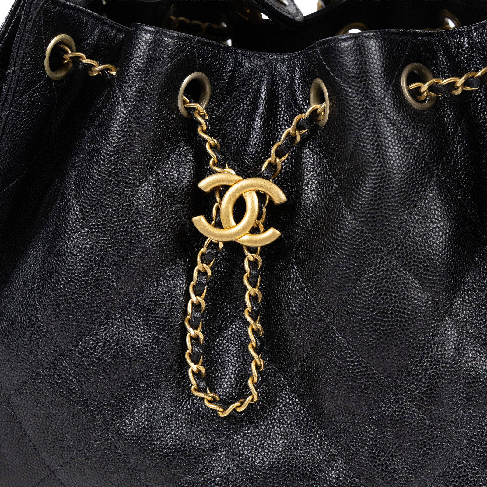 香奈兒 CHANEL 25 小型包 AS5293 B20304 晶片款 黑荔枝25 HOBO包 原廠盒子/ 防塵袋 / 購買證明影本