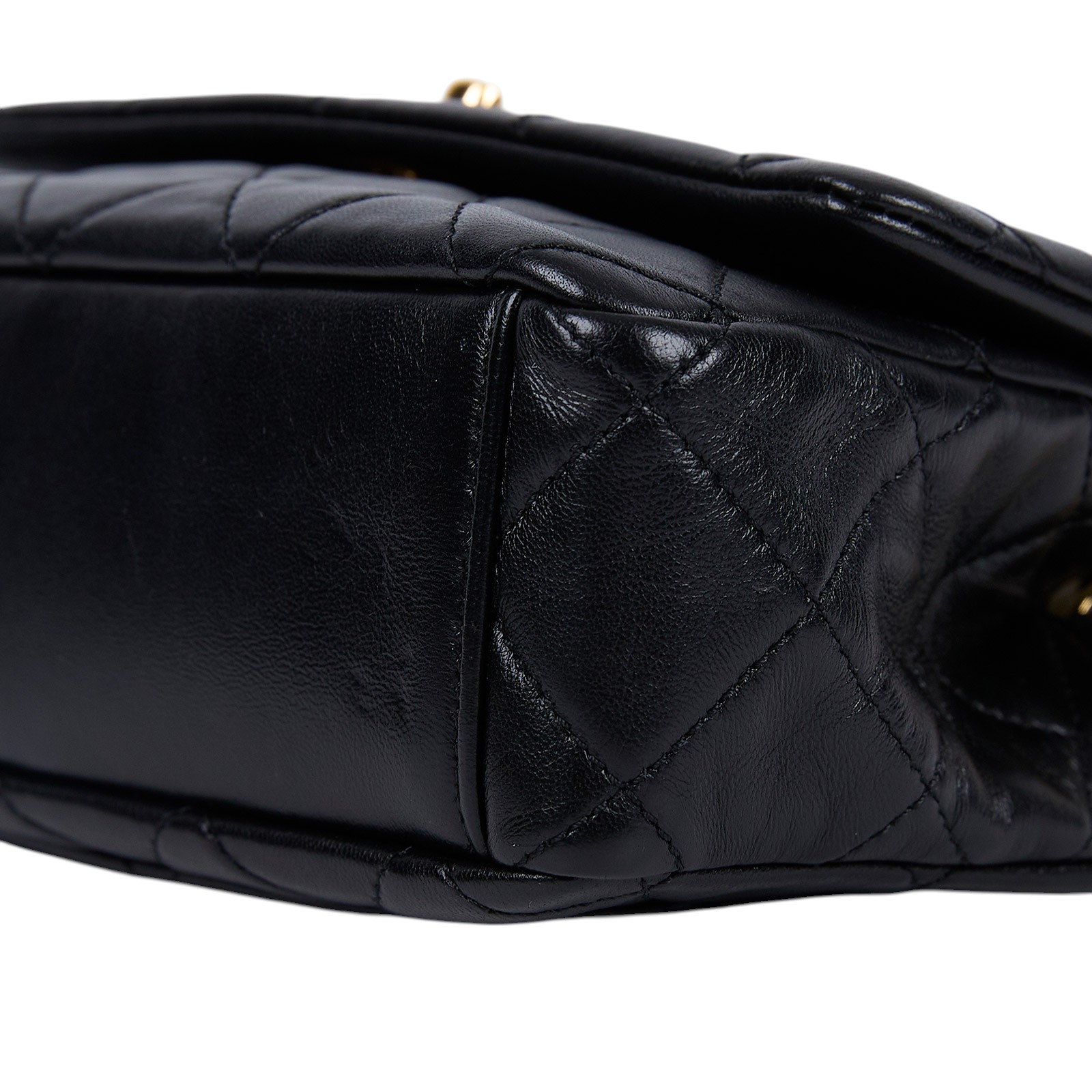 香奈兒 CHANEL 珠寶鍊 口蓋包 AS3479 晶片款 黑羊金釦珠寶鍊 季節款 原廠盒子/防塵袋/購買證明