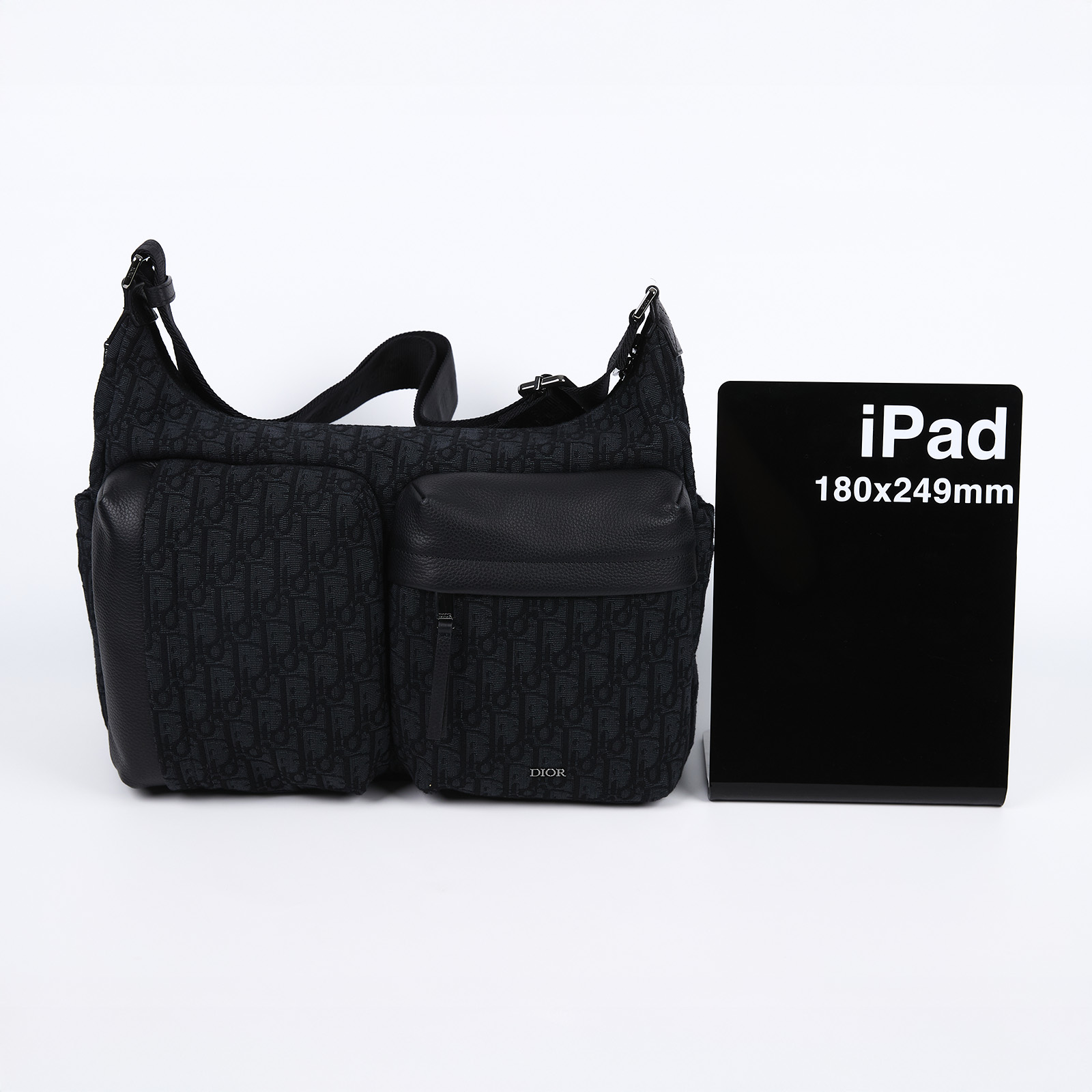 迪奧 CHRISTIAN DIOR Rider Soft 流浪包 中型 1ESME190YKS Rider Soft 中型流浪包 無附屬品