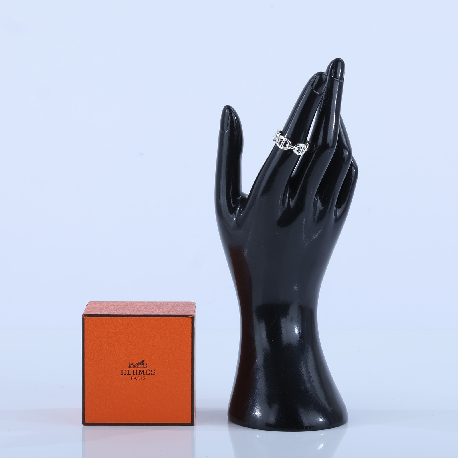 愛馬仕 Hermès Chaine dancre Enchainee 豬鼻子 戒指 H109507Bv00052 23G098819  原廠盒子