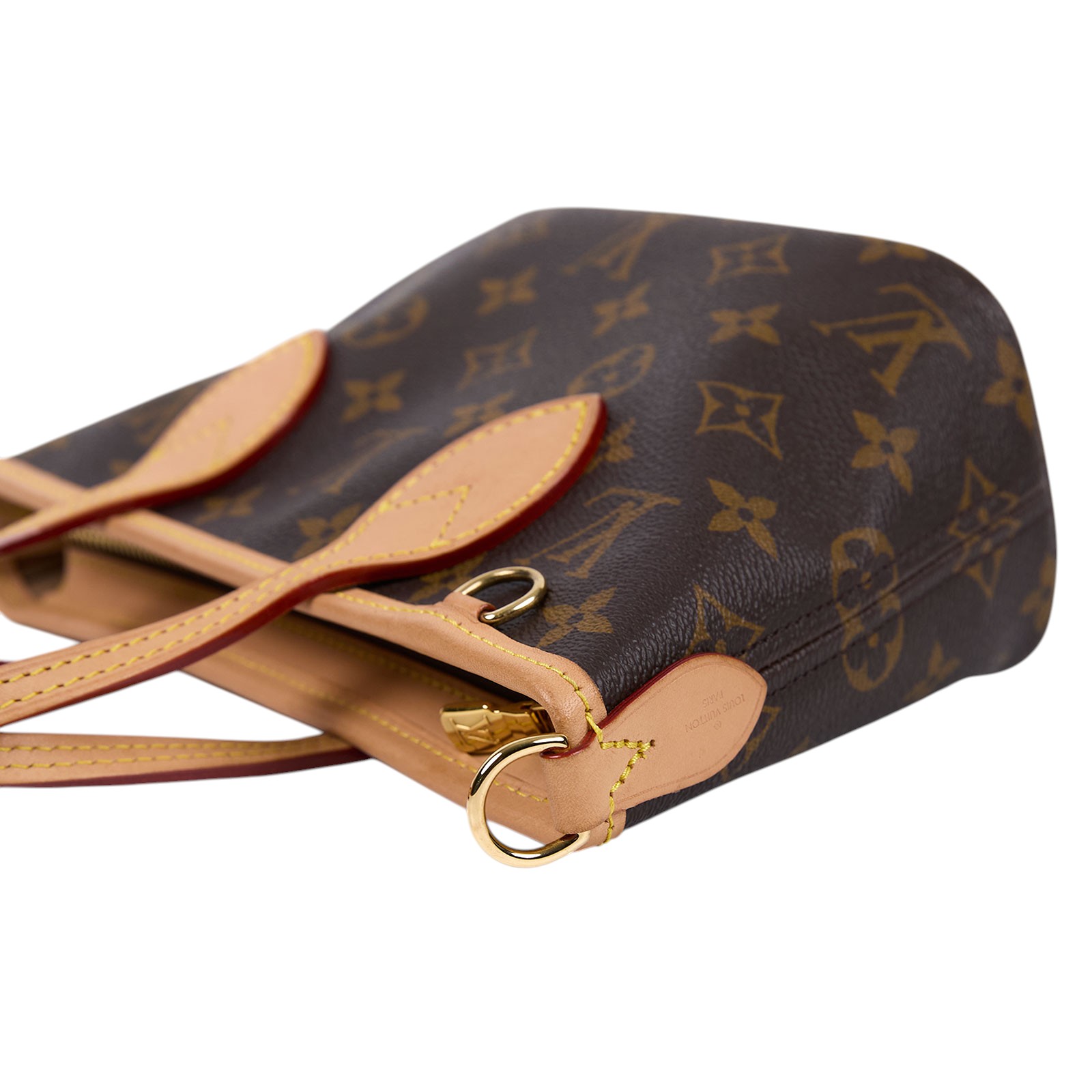 路易威登 LOUIS VUITTON Neverfull BB 單肩包 托特包 M46705 晶片款 原花Neverfull BB 原廠盒子/防塵袋