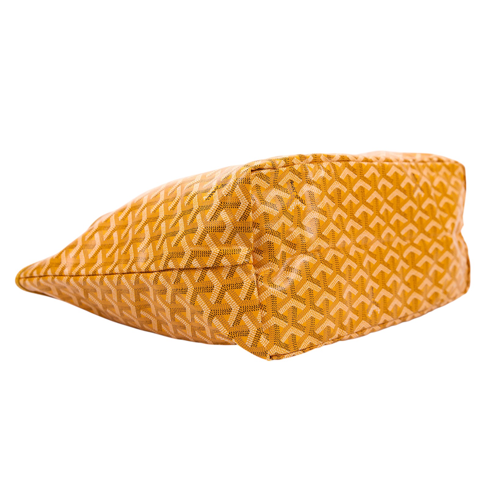 高雅德 GOYARD Saint Louis PM Bag 托特包 STLOUIPMLTY 黃Saint Louis PM 防塵袋/購買證明
