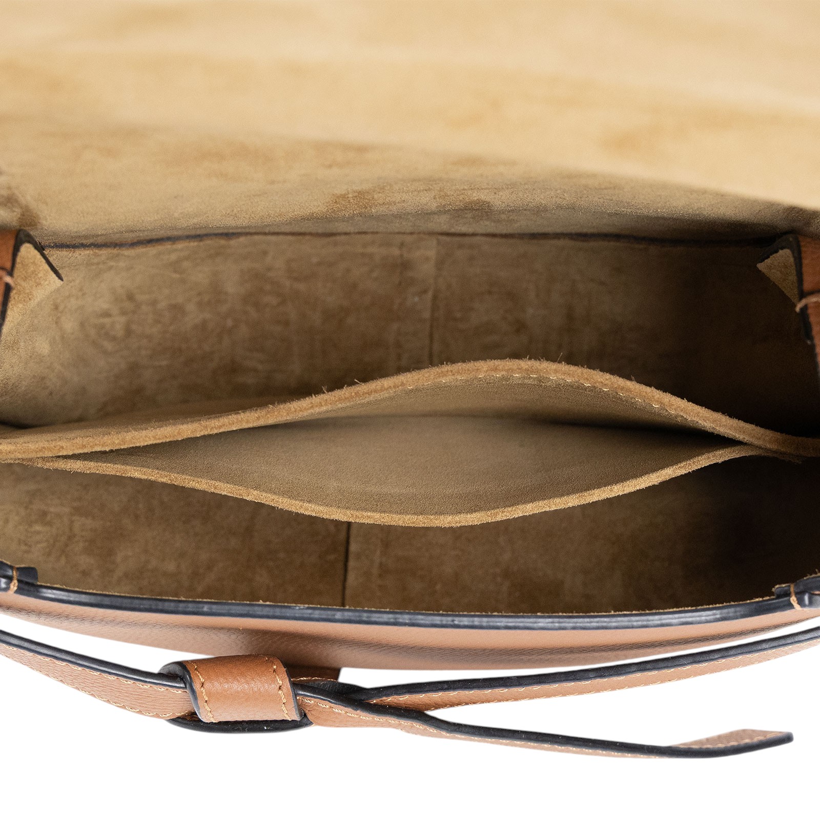 羅意威 LOEWE Small Gate bag 小型 小牛皮 肩背包  焦糖GATE  SMALL 無附屬品