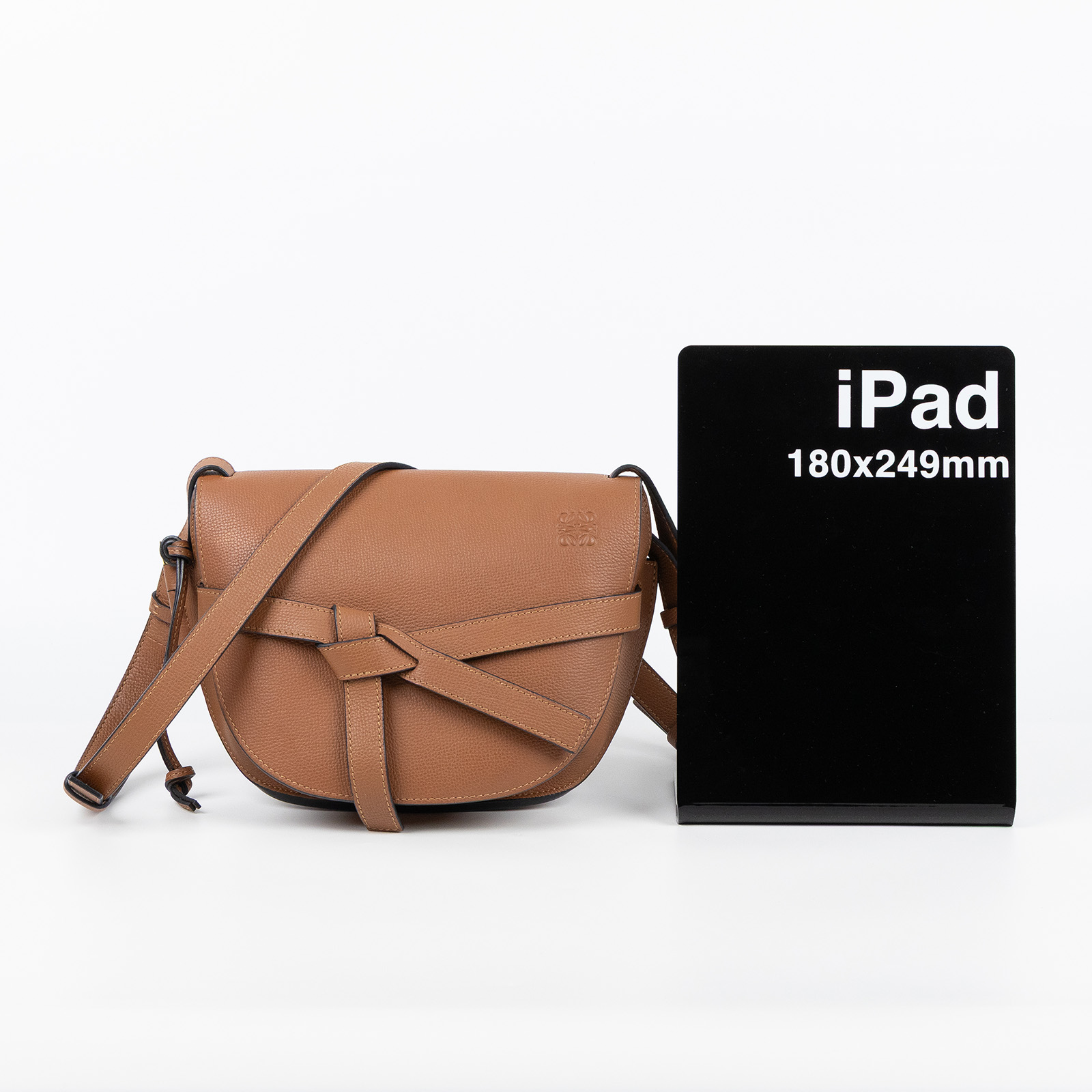 羅意威 LOEWE Small Gate bag 小型 小牛皮 肩背包  焦糖GATE  SMALL 無附屬品