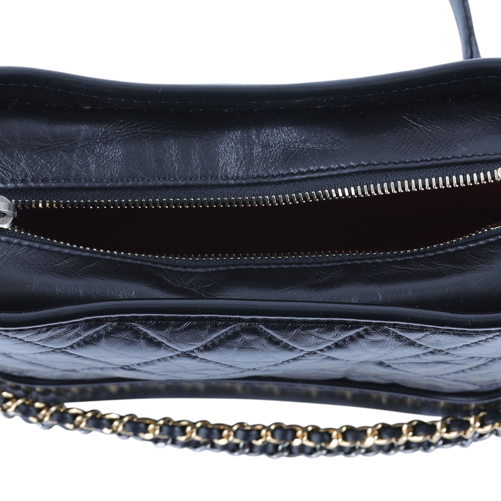 香奈兒 CHANEL 流浪包 小型 A91810 Y61477 晶片款 黑色小流浪 防塵袋