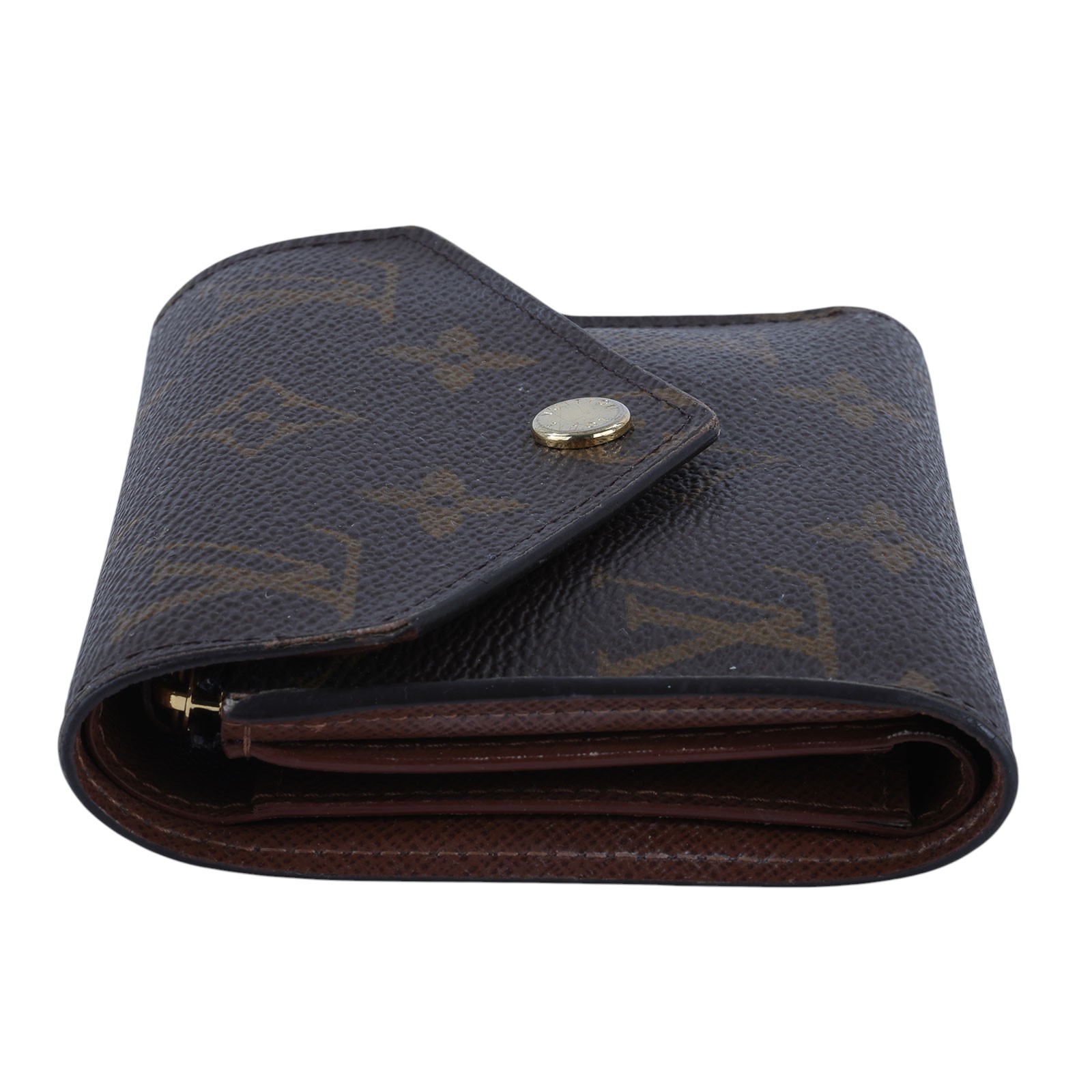 路易威登 LOUIS VUITTON Victorine 錢包 塗層帆布 Monogram M62472 晶片款 原花信封短夾 原廠盒子/防塵袋/購買證明