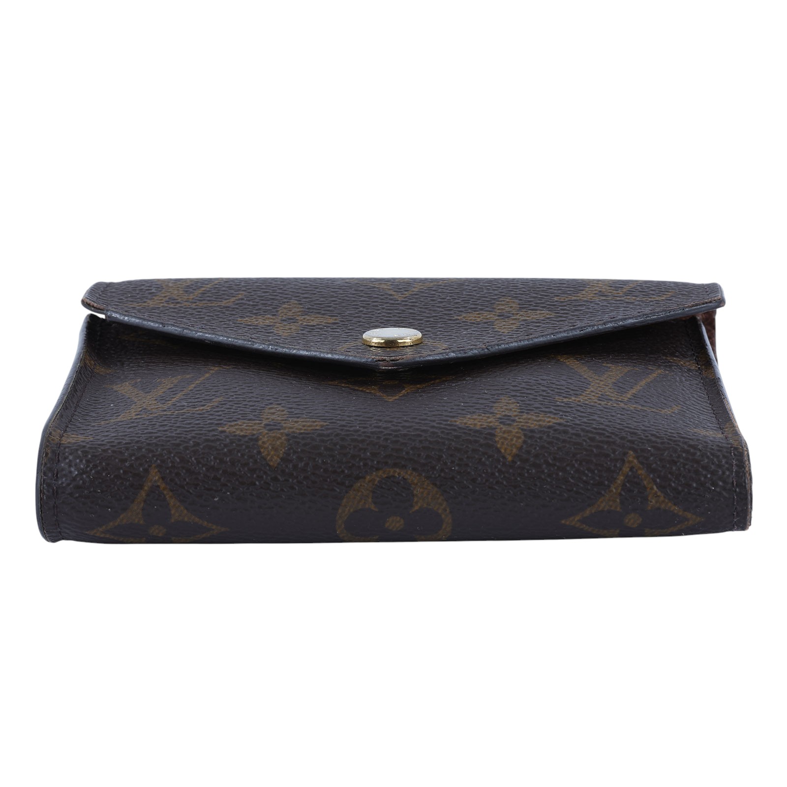 路易威登 LOUIS VUITTON Victorine 錢包 塗層帆布 Monogram M62472 晶片款 原花信封短夾 原廠盒子/防塵袋/購買證明