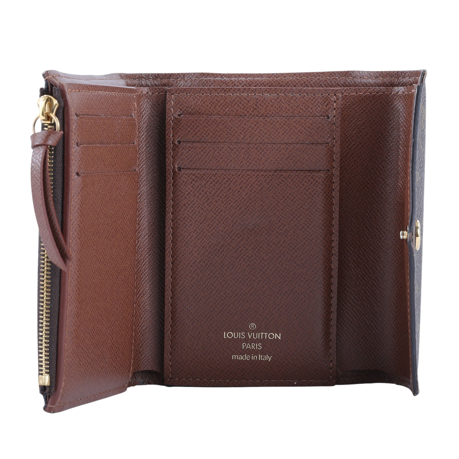 路易威登 LOUIS VUITTON Victorine 錢包 塗層帆布 Monogram M62472 晶片款 原花信封短夾 原廠盒子/防塵袋/購買證明