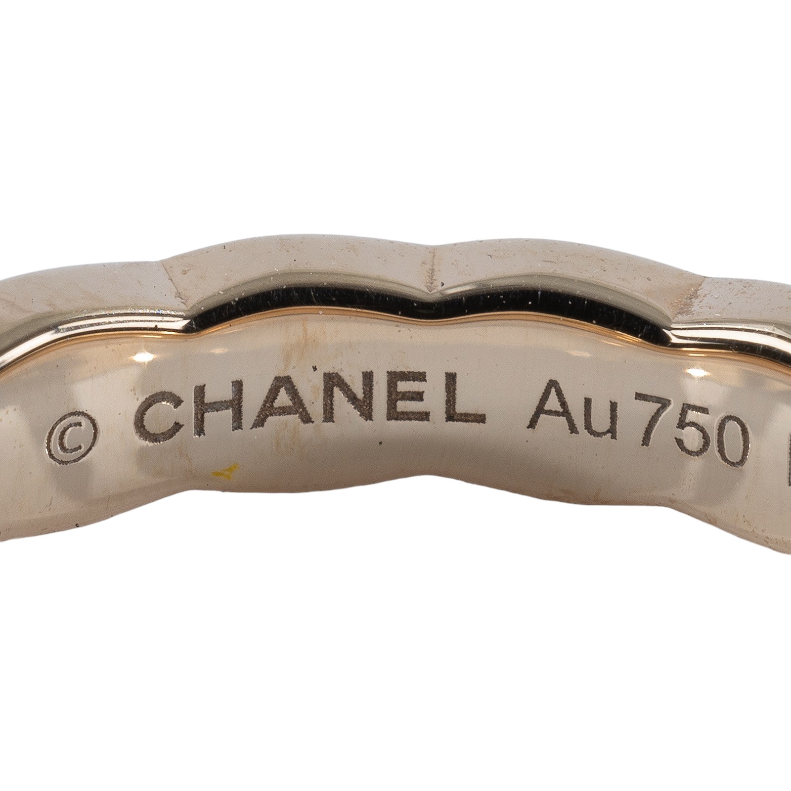 香奈兒 CHANEL Coco Crush 菱格紋圖騰 窄版 戒指 J1178549J11785/B39107 窄版COCO CRUSH戒指#49 原廠盒子/保證卡