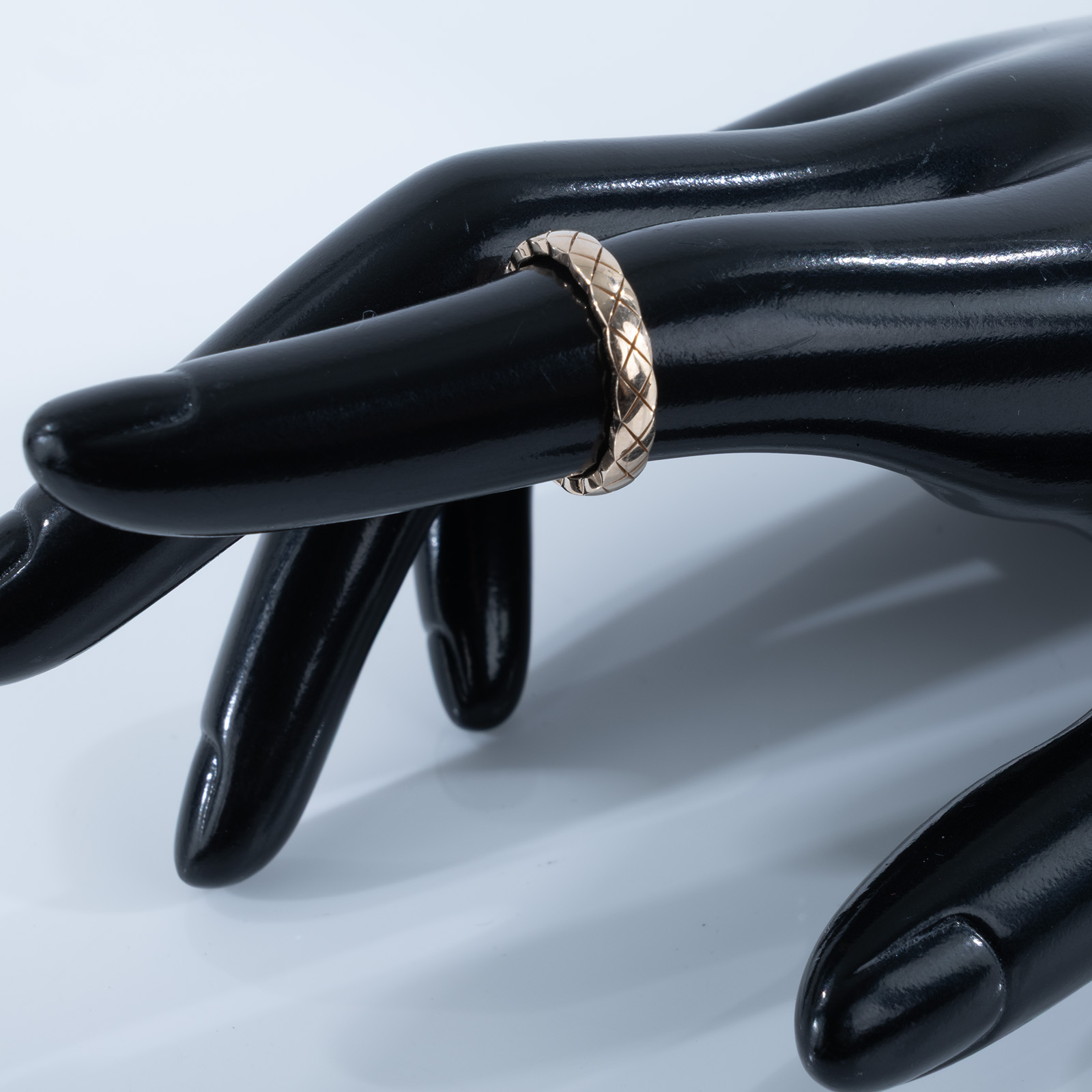 香奈兒 CHANEL Coco Crush 菱格紋圖騰 窄版 戒指 J1178549J11785/B39107 窄版COCO CRUSH戒指#49 原廠盒子/保證卡