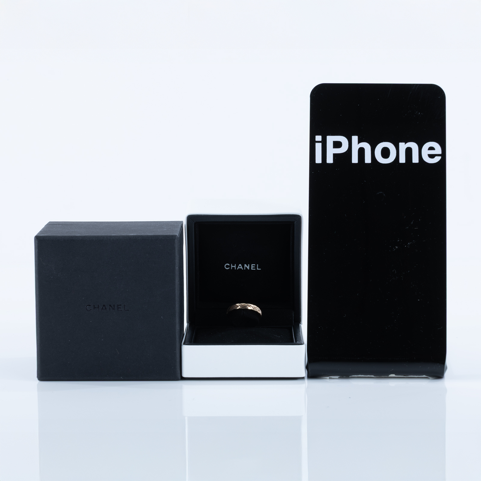 香奈兒 CHANEL Coco Crush 菱格紋圖騰 窄版 戒指 J1178549J11785/B39107 窄版COCO CRUSH戒指#49 原廠盒子/保證卡