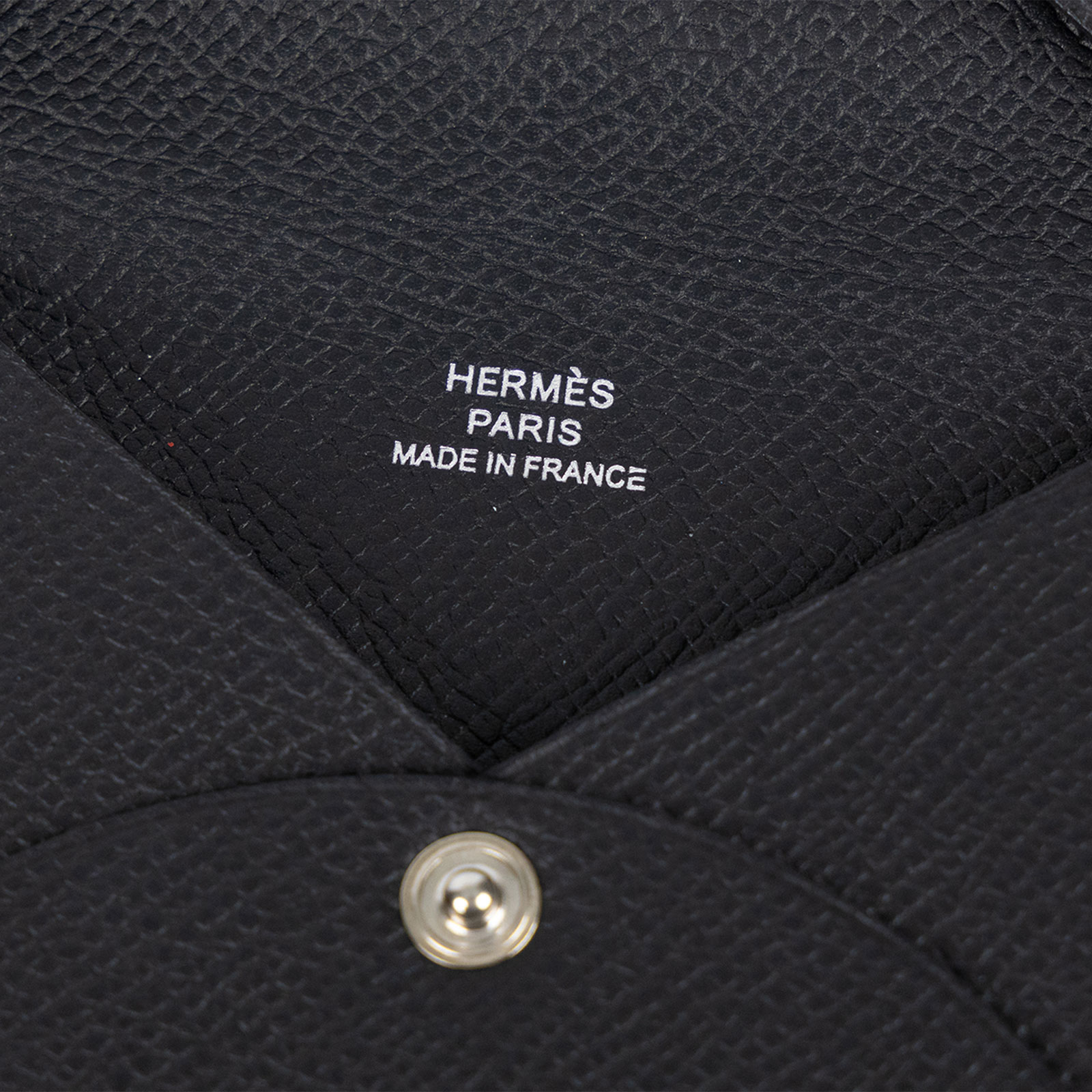 愛馬仕 Hermes Calvi Duo 卡包 黑色 銀色五金 H04164CK89 Y刻 黑CALVI 原廠盒子/購買證明