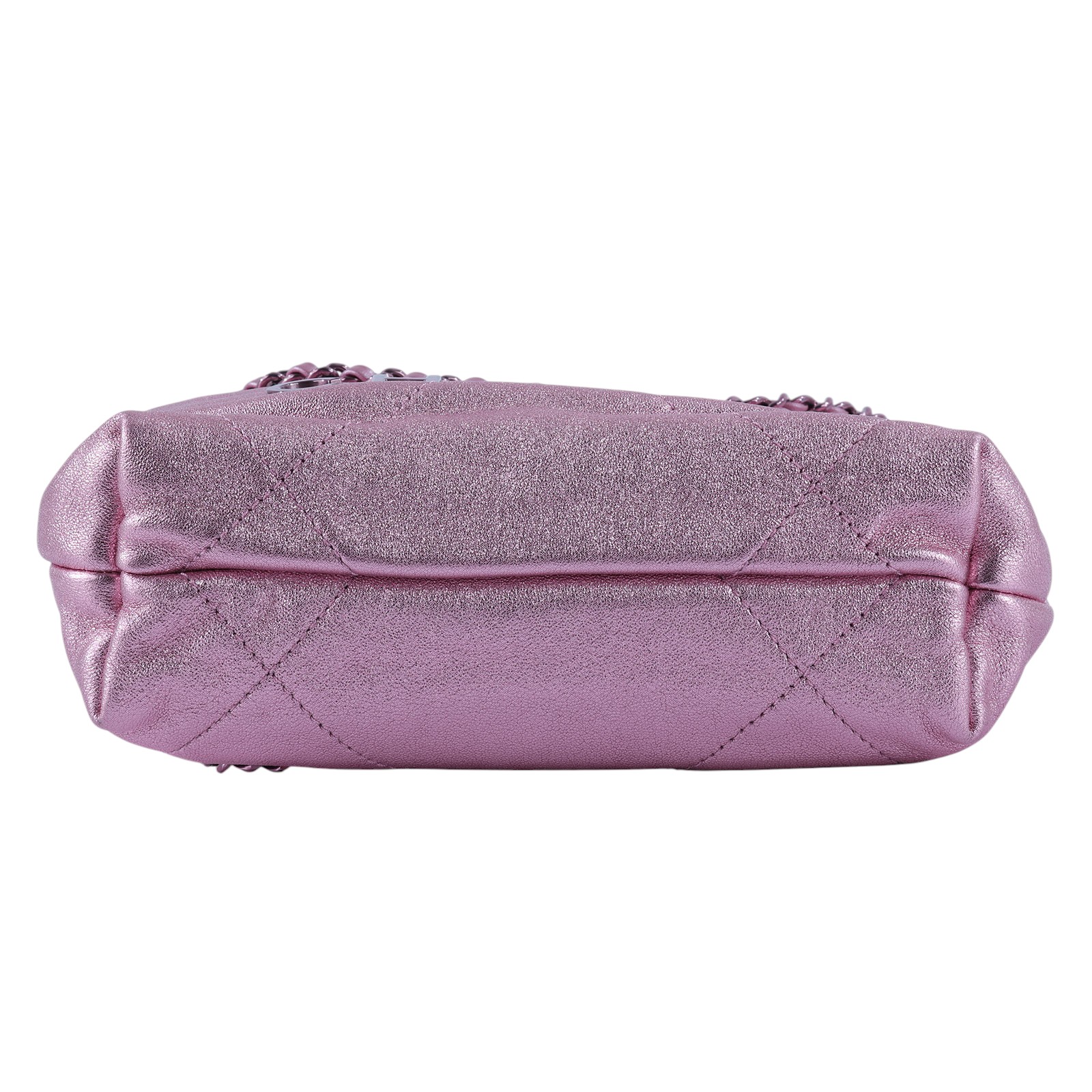 香奈兒 CHANEL 22 迷你 束口包 AS3980 晶片款 金屬粉22包MINI 防塵袋