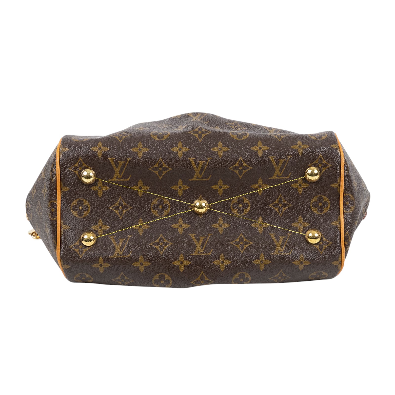 路易威登 LOUIS VUITTON Tivoli PM 經典帆布 M40143 原花TIVOLI PM 無附屬品