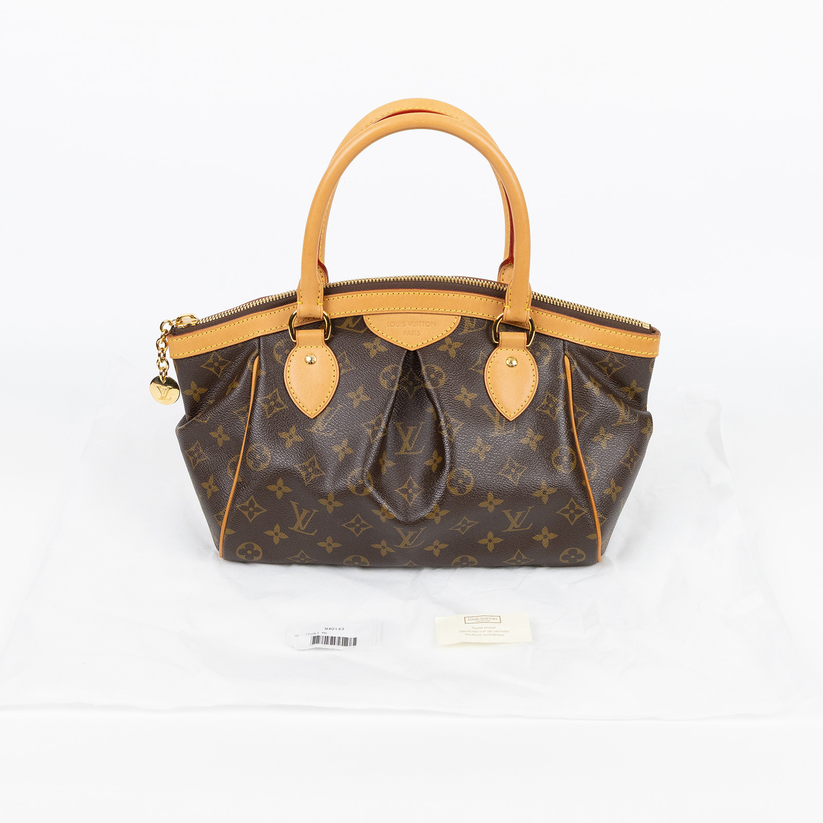 路易威登 LOUIS VUITTON Tivoli PM 經典帆布 M40143 原花TIVOLI PM 無附屬品