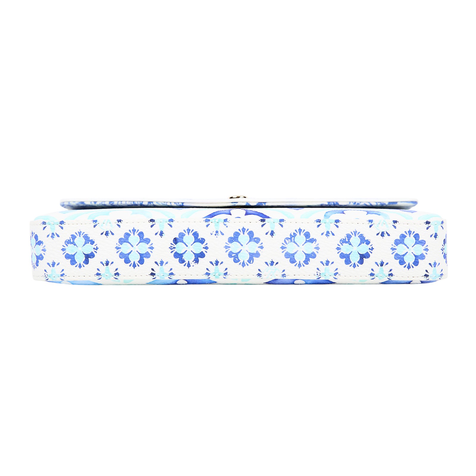 路易威登 LOUIS VUITTON Félicie Pochette 經典壓花皮格 WOC 翻蓋 斜背 鍊帶 肩背包 藍色 M11459 晶片款  防塵袋/購買證明/金屬背帶/帆布背帶