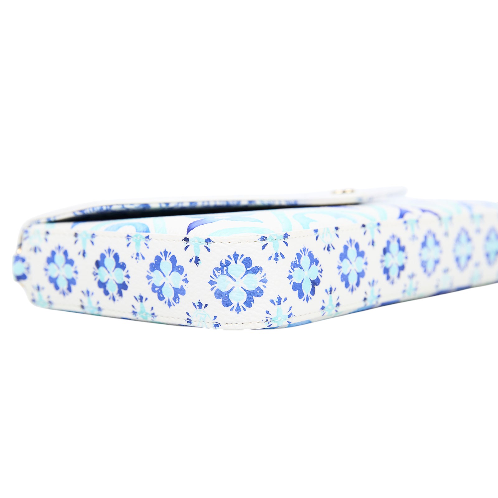 路易威登 LOUIS VUITTON Félicie Pochette 經典壓花皮格 WOC 翻蓋 斜背 鍊帶 肩背包 藍色 M11459 晶片款  防塵袋/購買證明/金屬背帶/帆布背帶