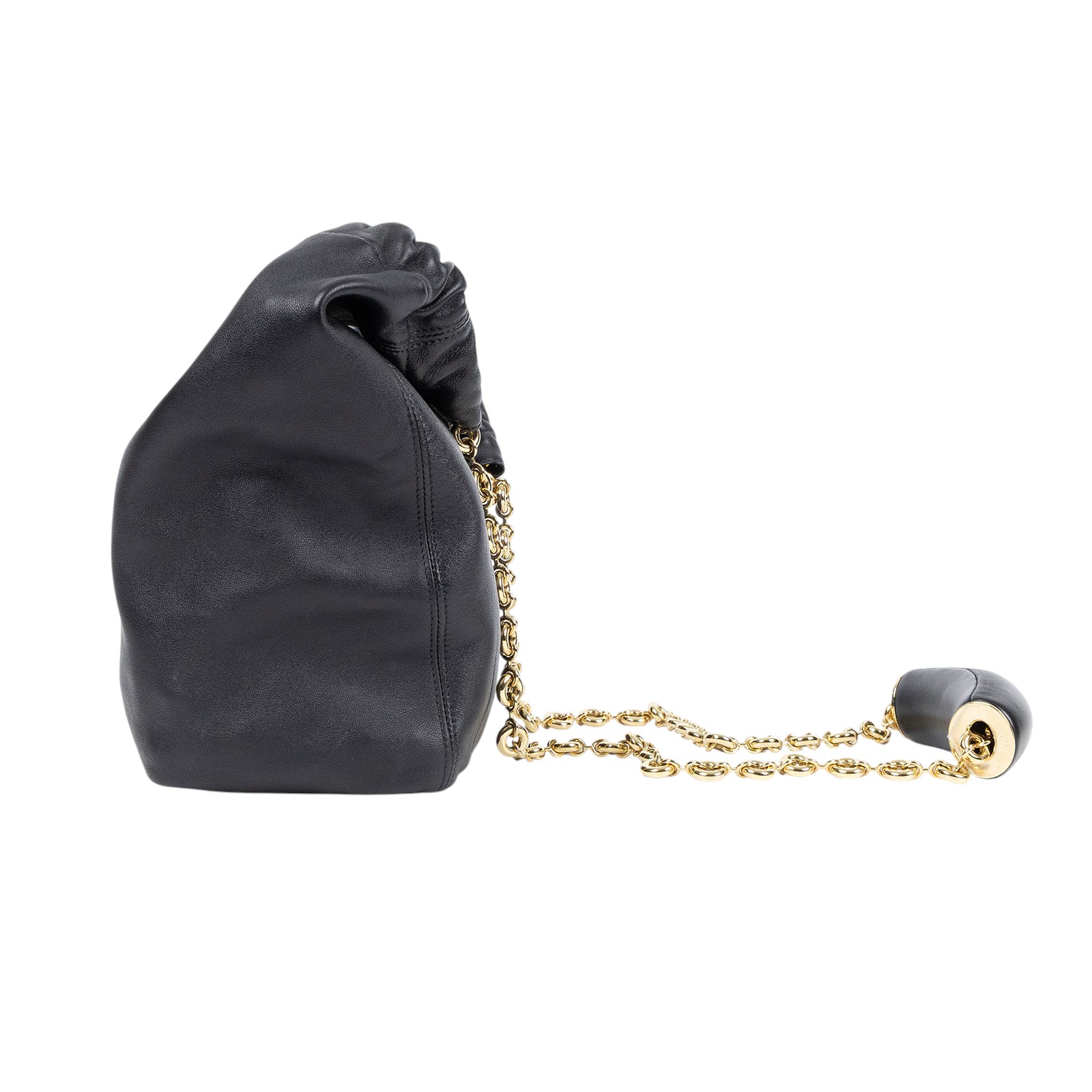 羅意威 LOEWE Squeeze 包款 小型 柔軟納帕小羊皮  A914NCHX01  防塵袋/購買證明/金屬背帶/帆布背帶