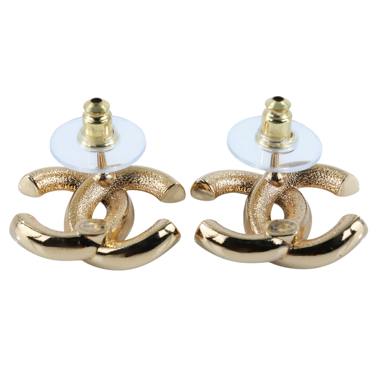 香奈兒 CHANEL 耳釘 ABD344 B24M 黑牌雙C耳環 原廠盒子/防塵袋/購買證明