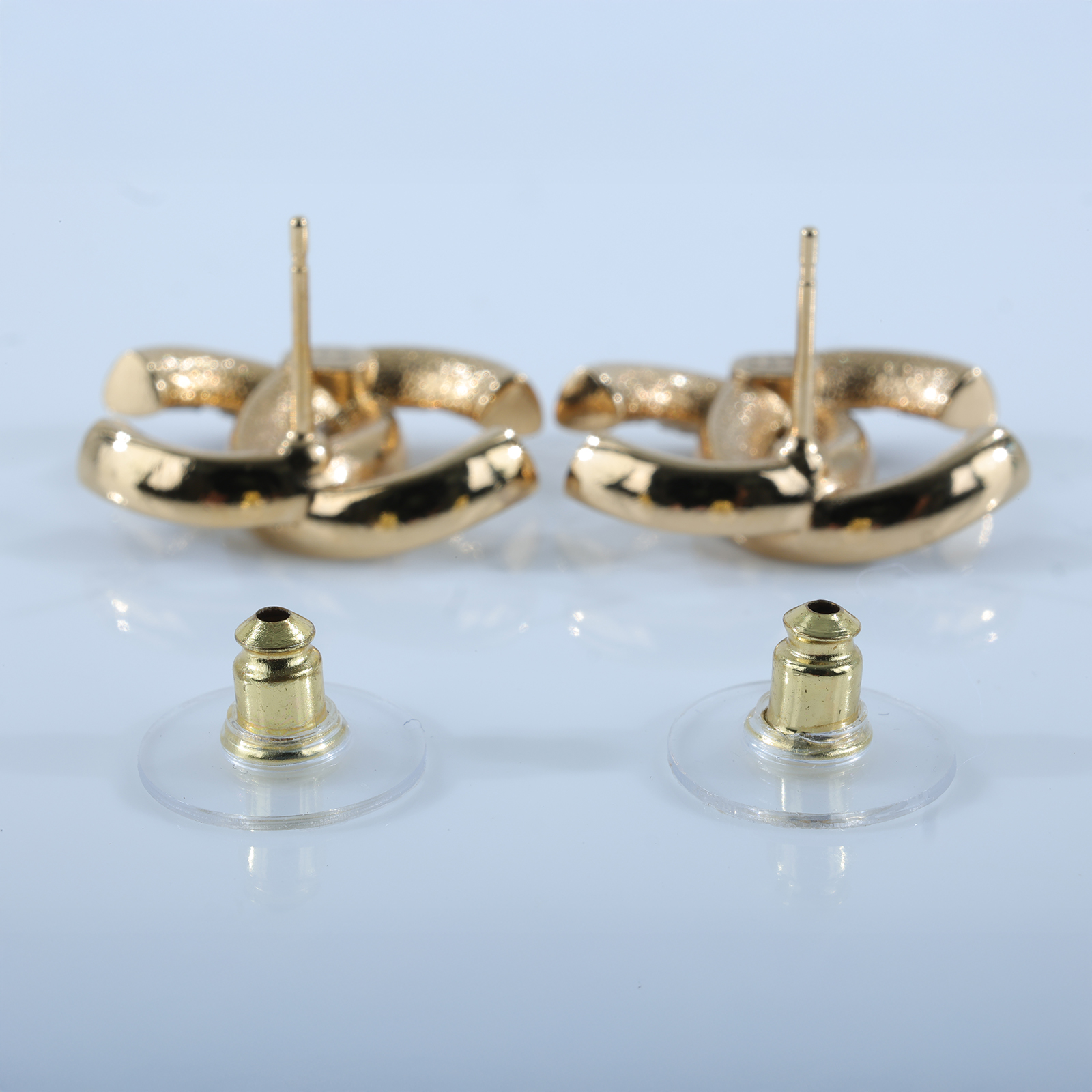 香奈兒 CHANEL 耳釘 ABD344 B24M 黑牌雙C耳環 原廠盒子/防塵袋/購買證明