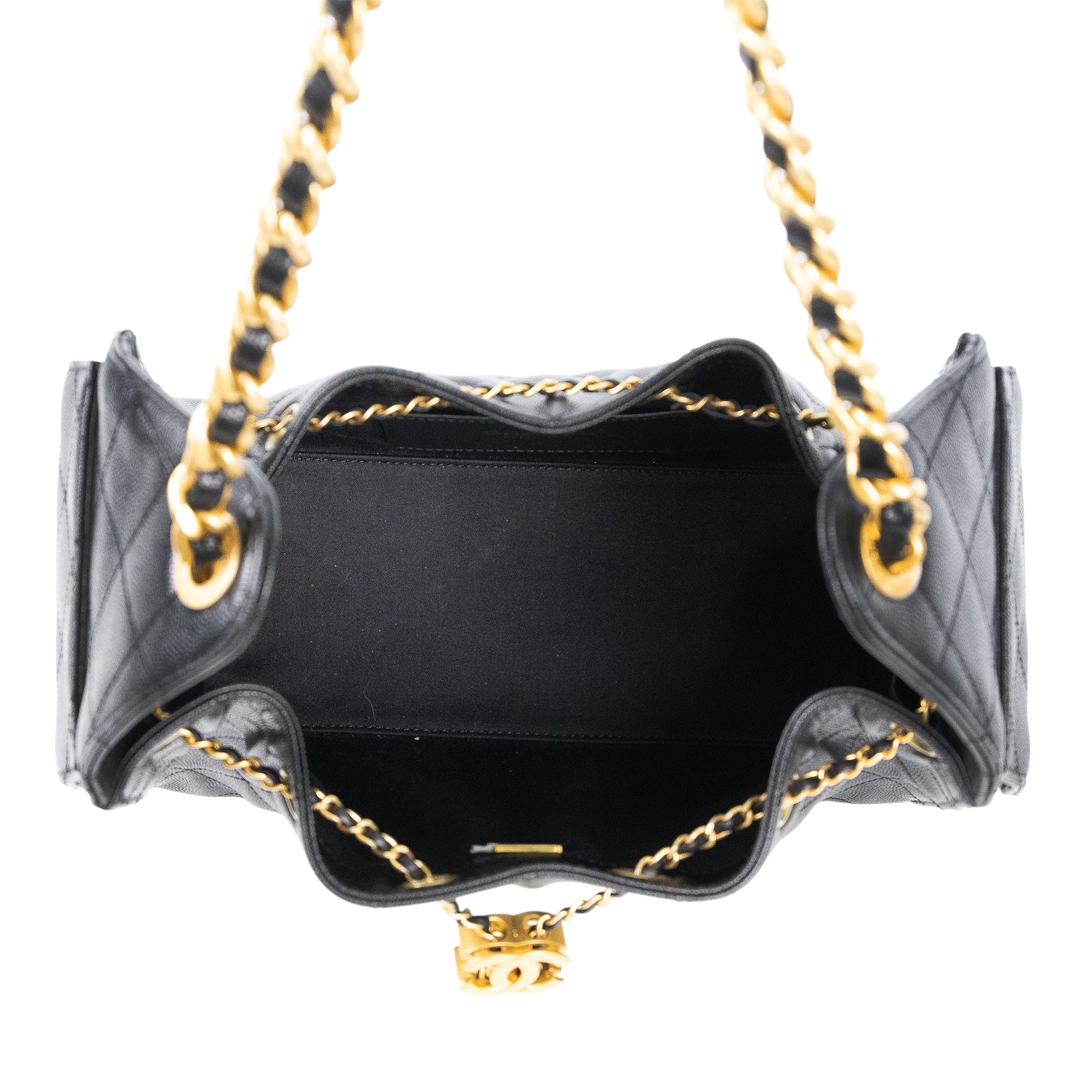 香奈兒 CHANEL 25 小型包 AS5293 B20304 黑色金釦25小型HOBO 原廠盒子/防塵袋/購買證明