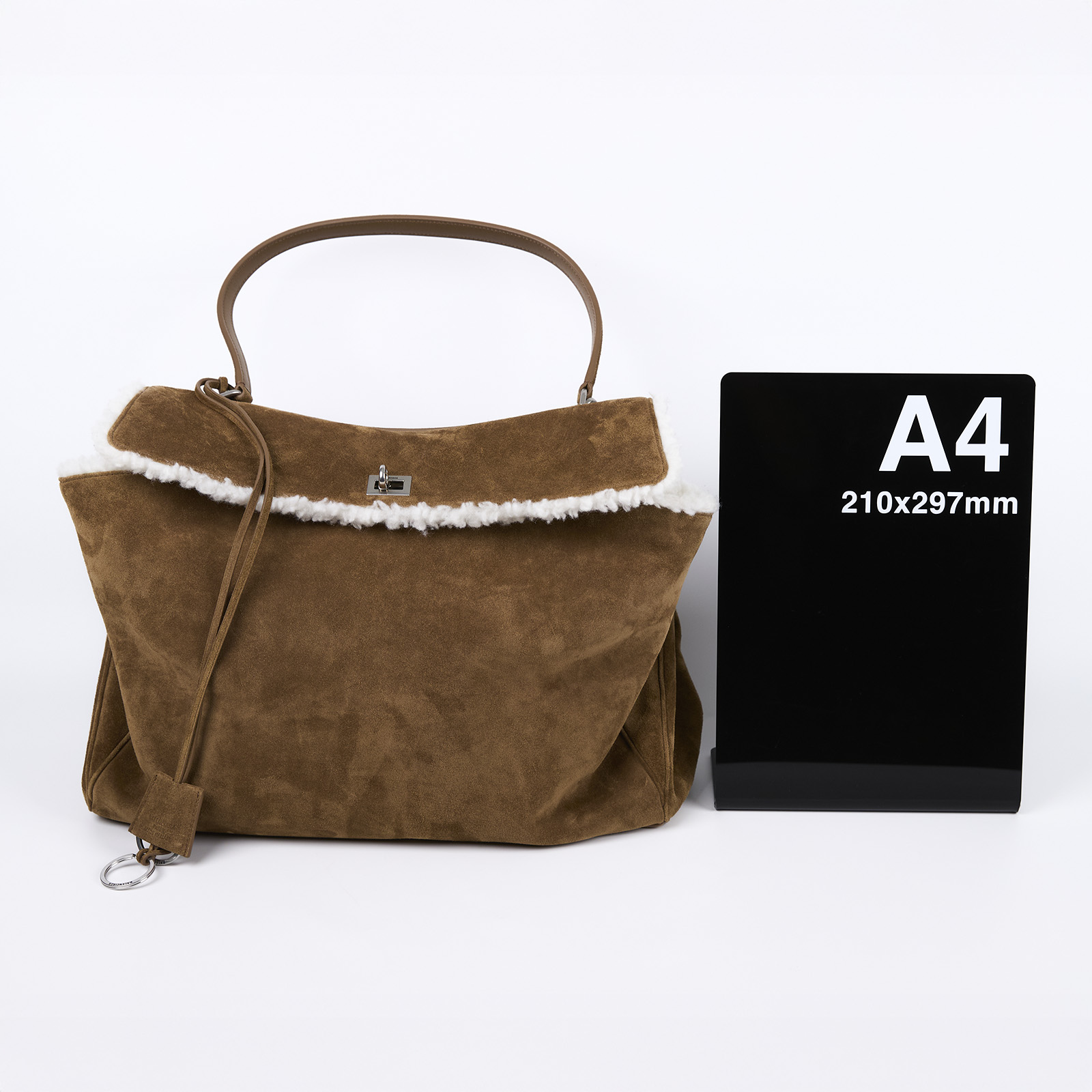 巴黎世家 BALENCIAGA Rodeo Large 手提包 789744 咖麂皮RODEO LARGE 防塵袋