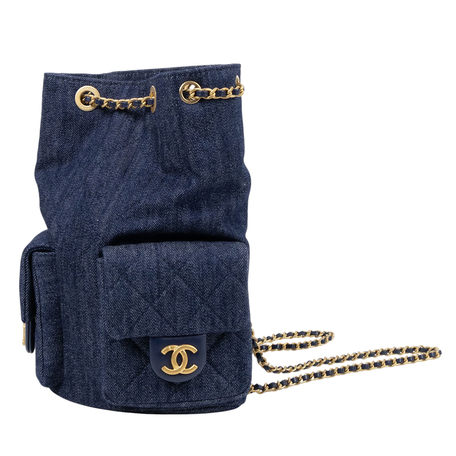 香奈兒 CHANEL 後背包 AS5310 B19251 晶片款 25C單寧後背包 防塵袋