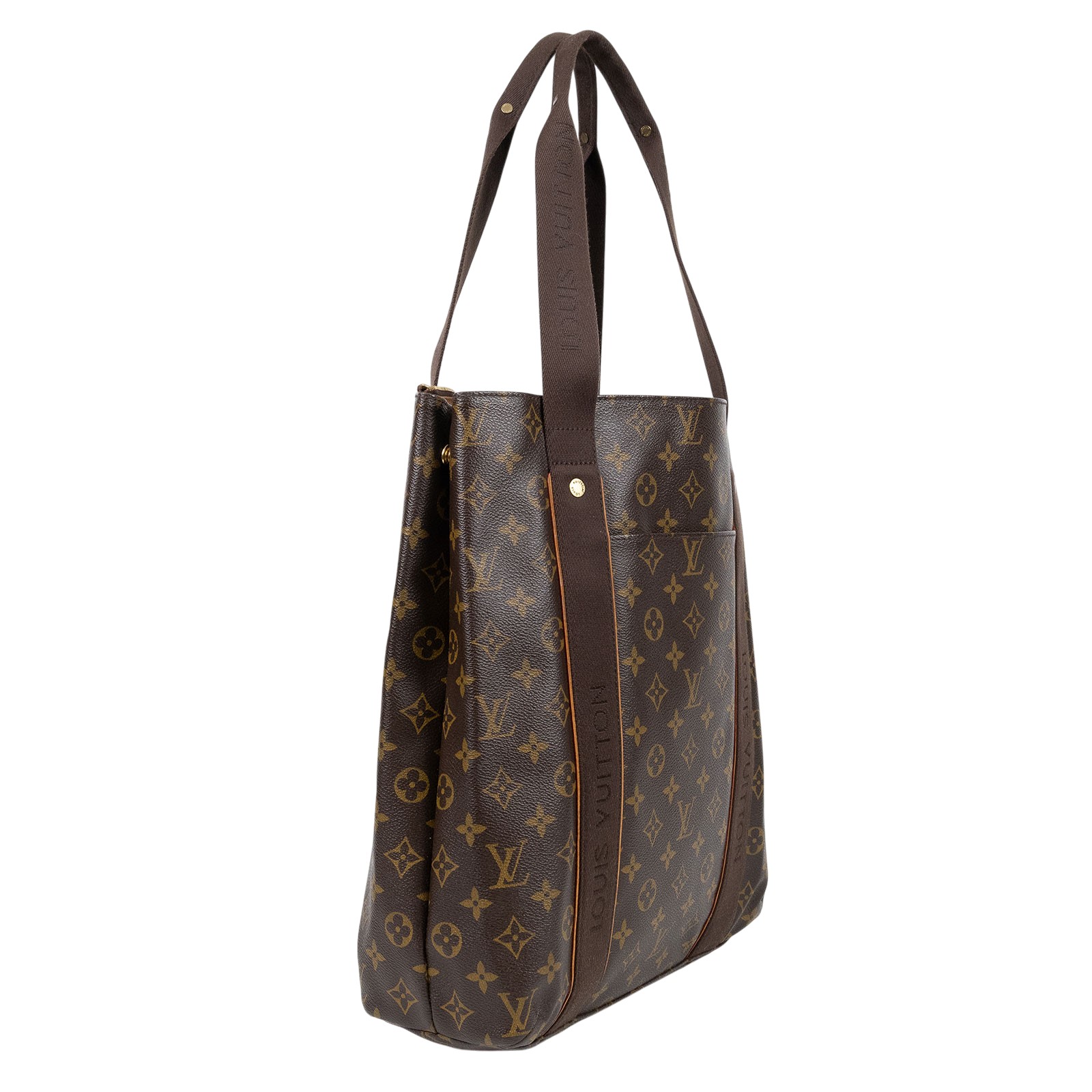 路易威登 LOUIS VUITTON Beaubourg 經典帆布 肩背 手提 托特包 M53013 原花Cabas Beaubourg肩背包 防塵袋