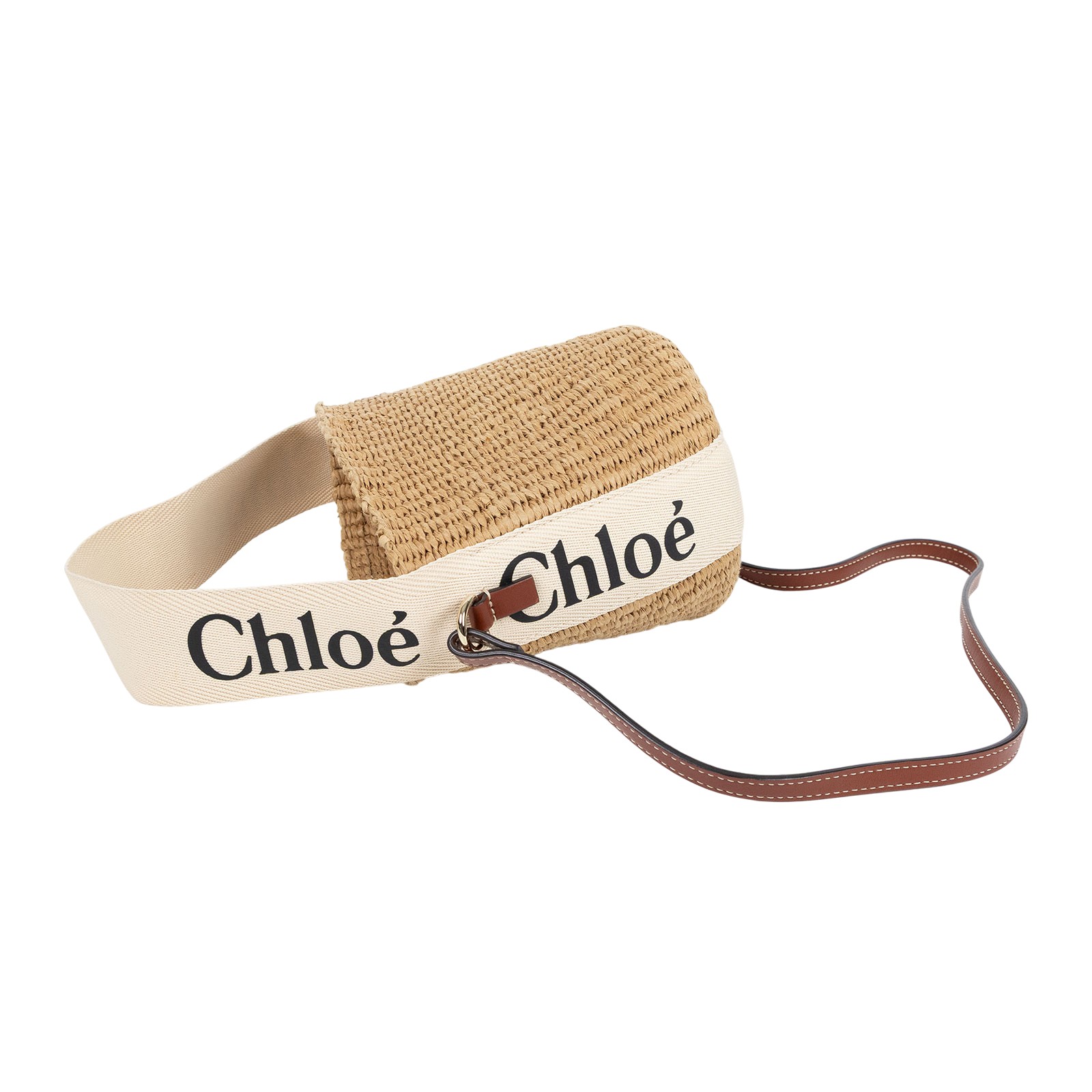 蔻依 CHLOE Mifuko Woody Small 水桶包 CHC22SS381G55101 MIFUKO草編水桶包 防塵袋