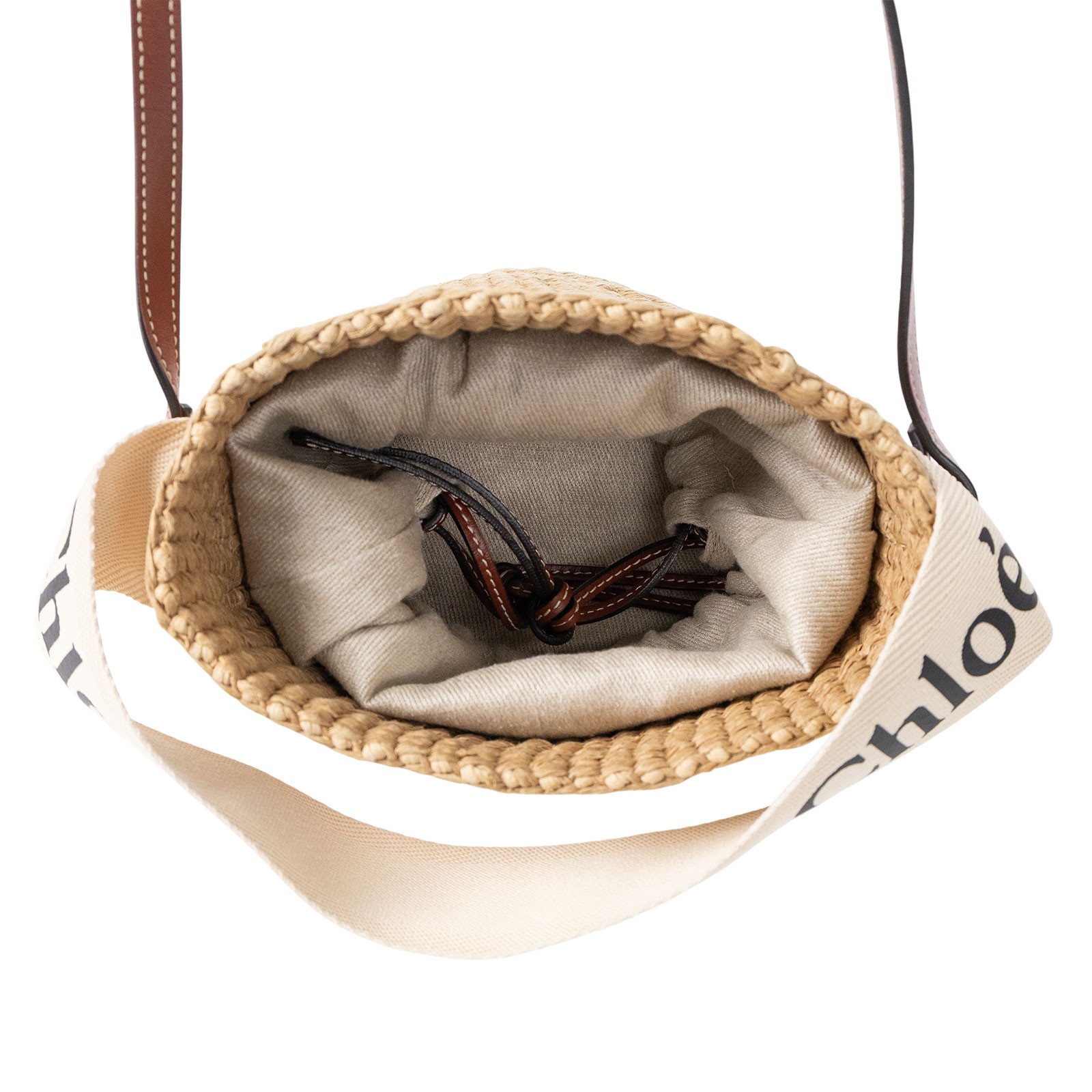 蔻依 CHLOE Mifuko Woody Small 水桶包 CHC22SS381G55101 MIFUKO草編水桶包 防塵袋