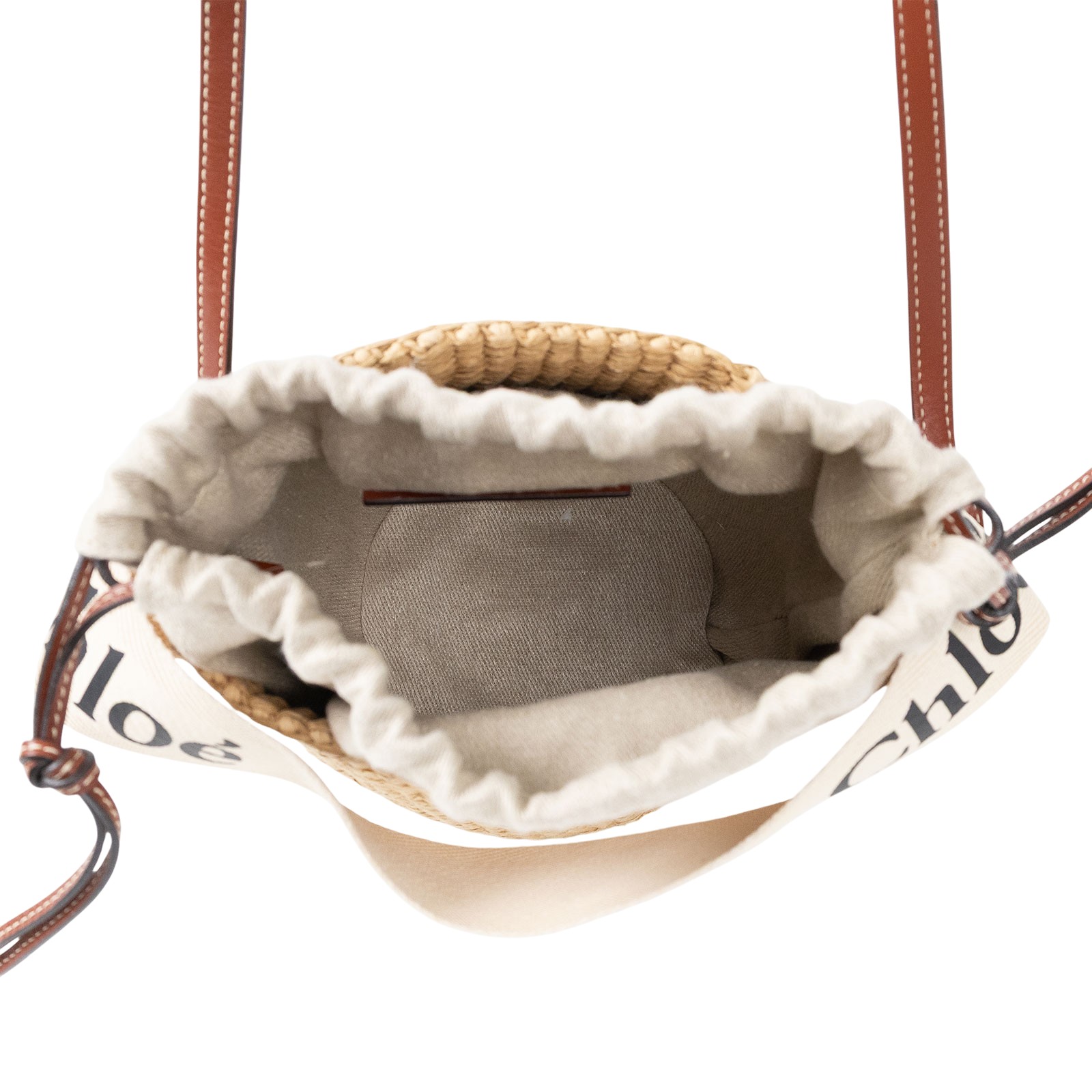 蔻依 CHLOE Mifuko Woody Small 水桶包 CHC22SS381G55101 MIFUKO草編水桶包 防塵袋